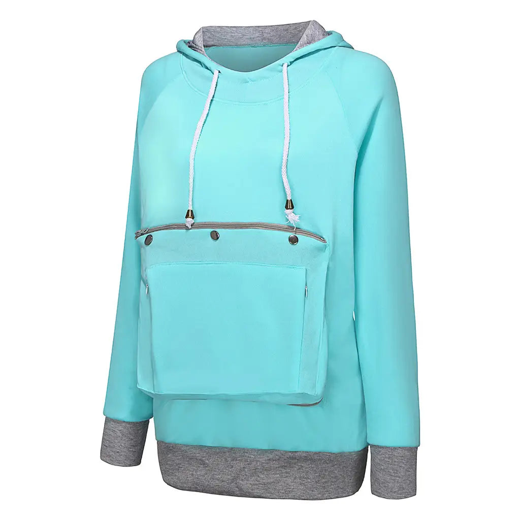 Cat Lovers Sweatshirt women Hoodies Kangaroo Dog Pet Paw
