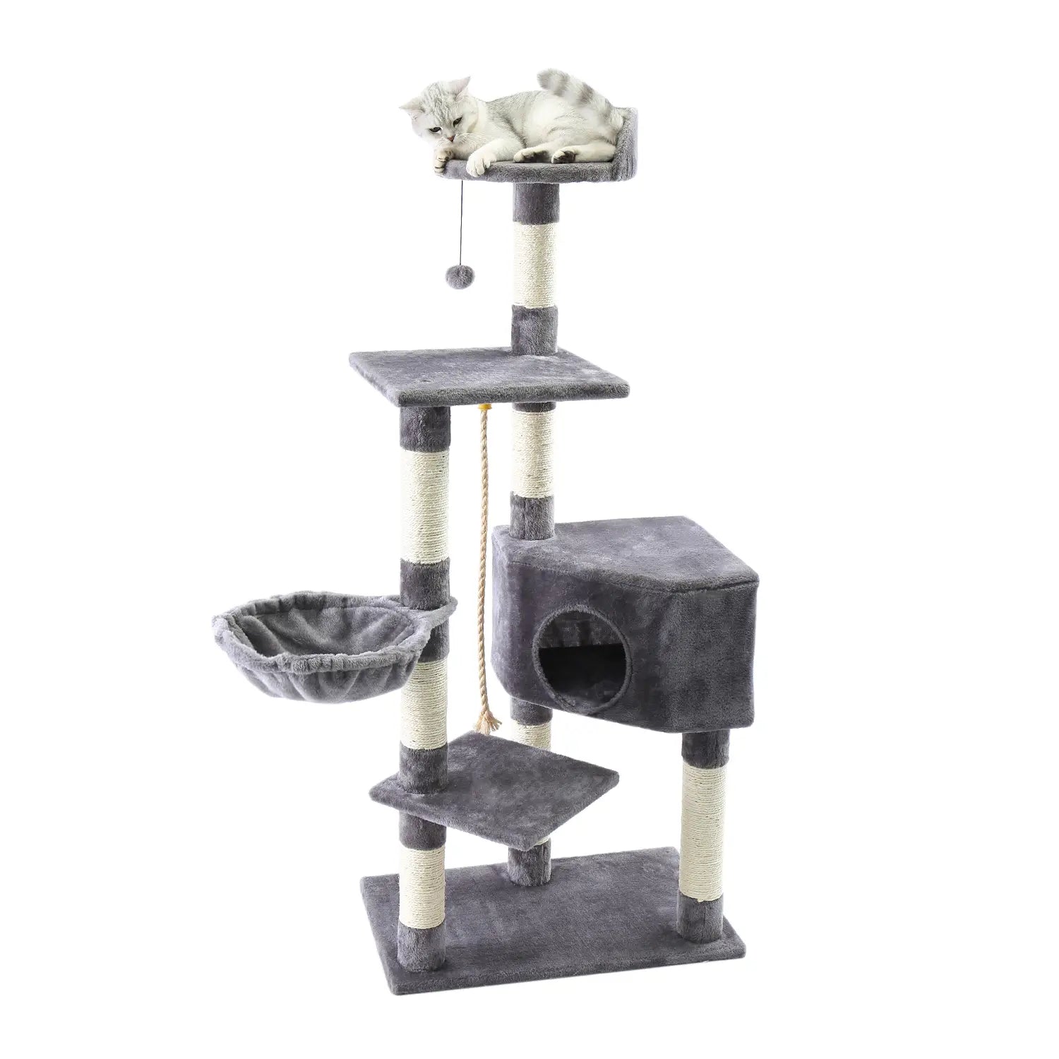 Luxury Cat Tree Large Climbing Frame Multi-Layer Scratching