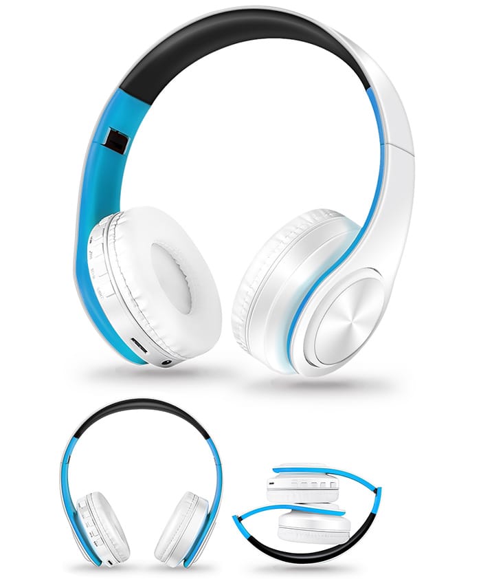 HIFI Stereo Earphones Bluetooth Headphone Music Headset FM