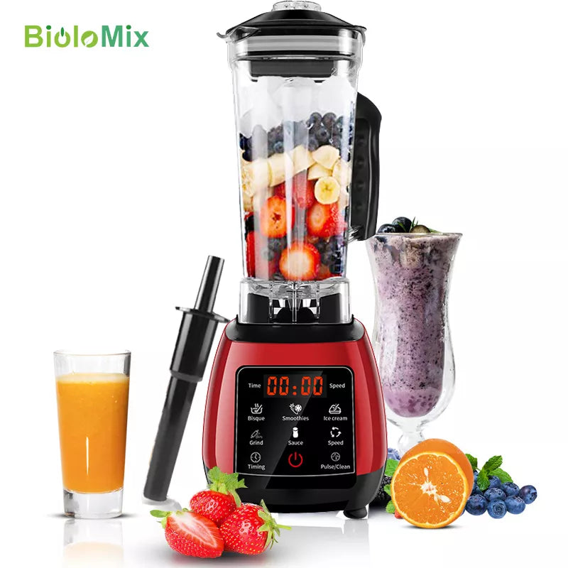 BioloMix BM601 1200W Kitchen Food Stand Mixer Red
