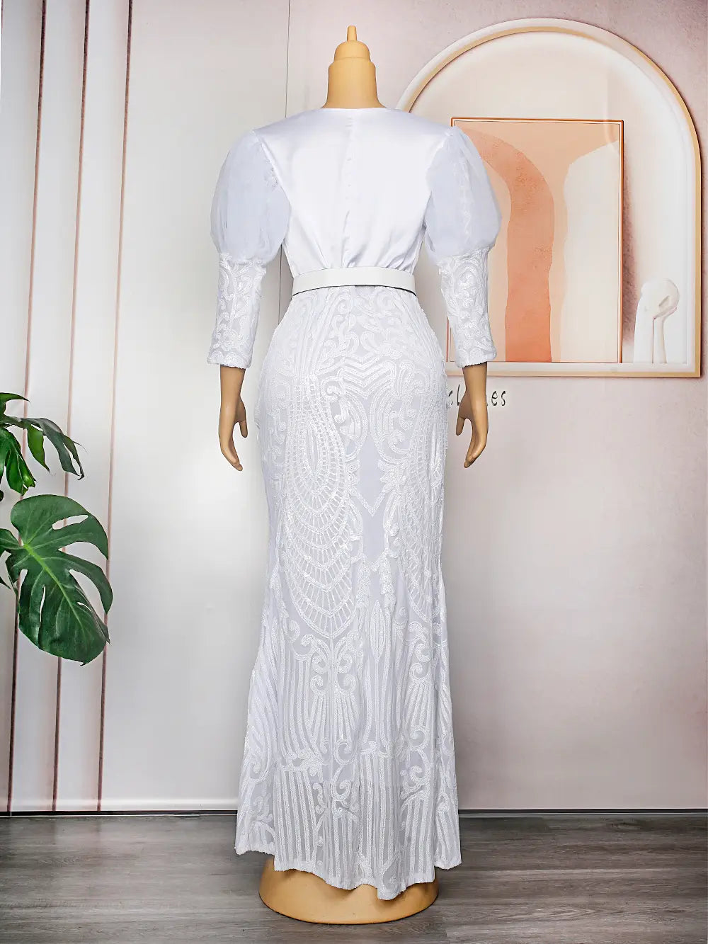Plus Size African Party Long Dresses for Women 2023 New