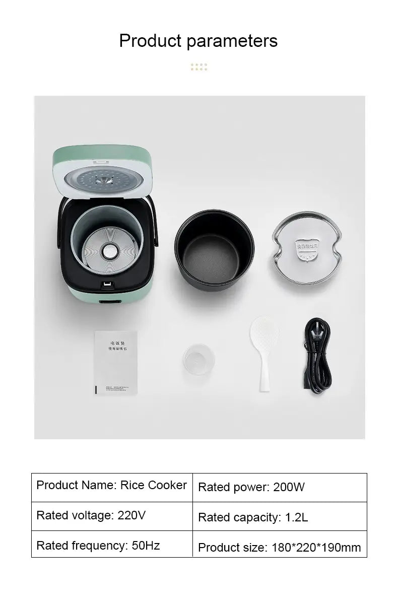Mini Rice Cooker Multi-function Single Electric Rice Cooker