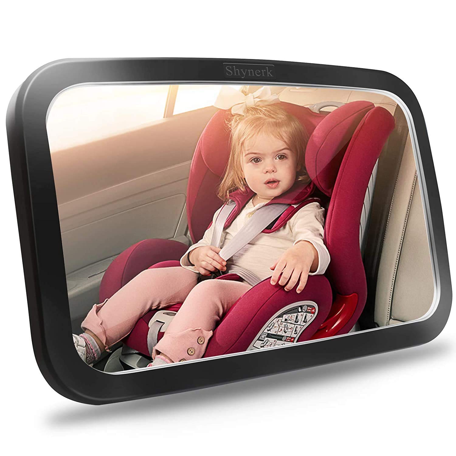 VASTEND Baby Car Camera 1080P, 4.3'' HD Baby Car Mirror Monitor 150° Wide  View, Night Vision Function Car Mirror Display, Essentials for Newborn