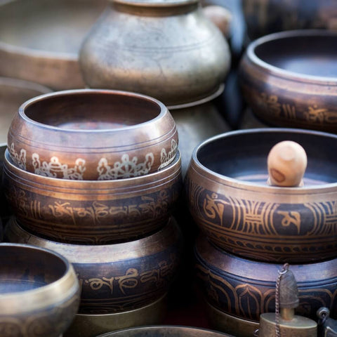 Variety of Singing Bowls