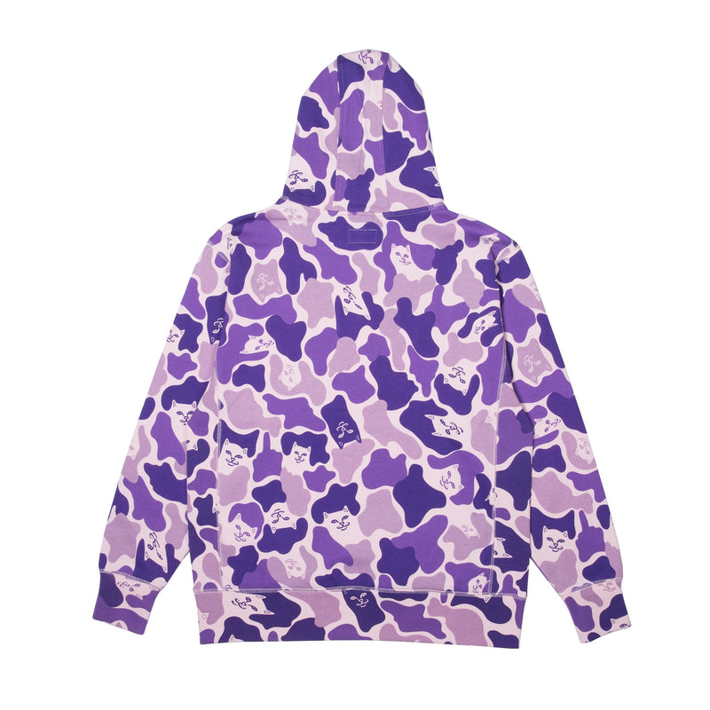 RIPNDIP - Nermal Camo Pullover Men's Hoodie, Purple – The Giant Peach