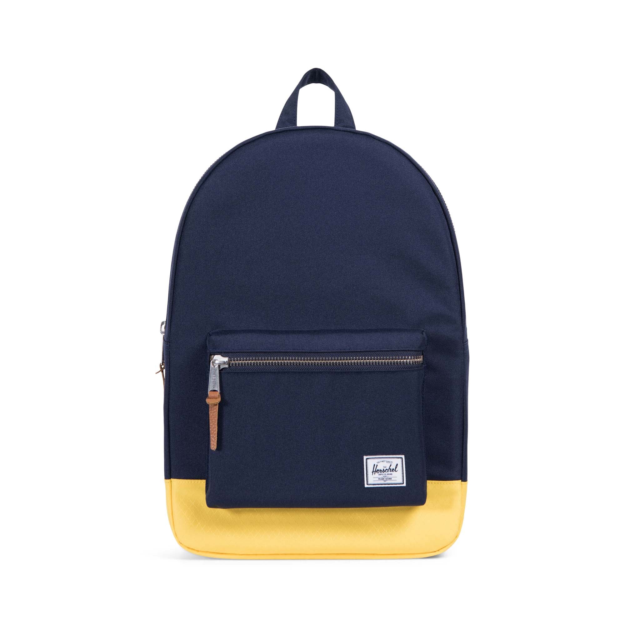 Herschel Supply Co. - Settlement Backpack, Peacoat/Cyber Yellow – The ...