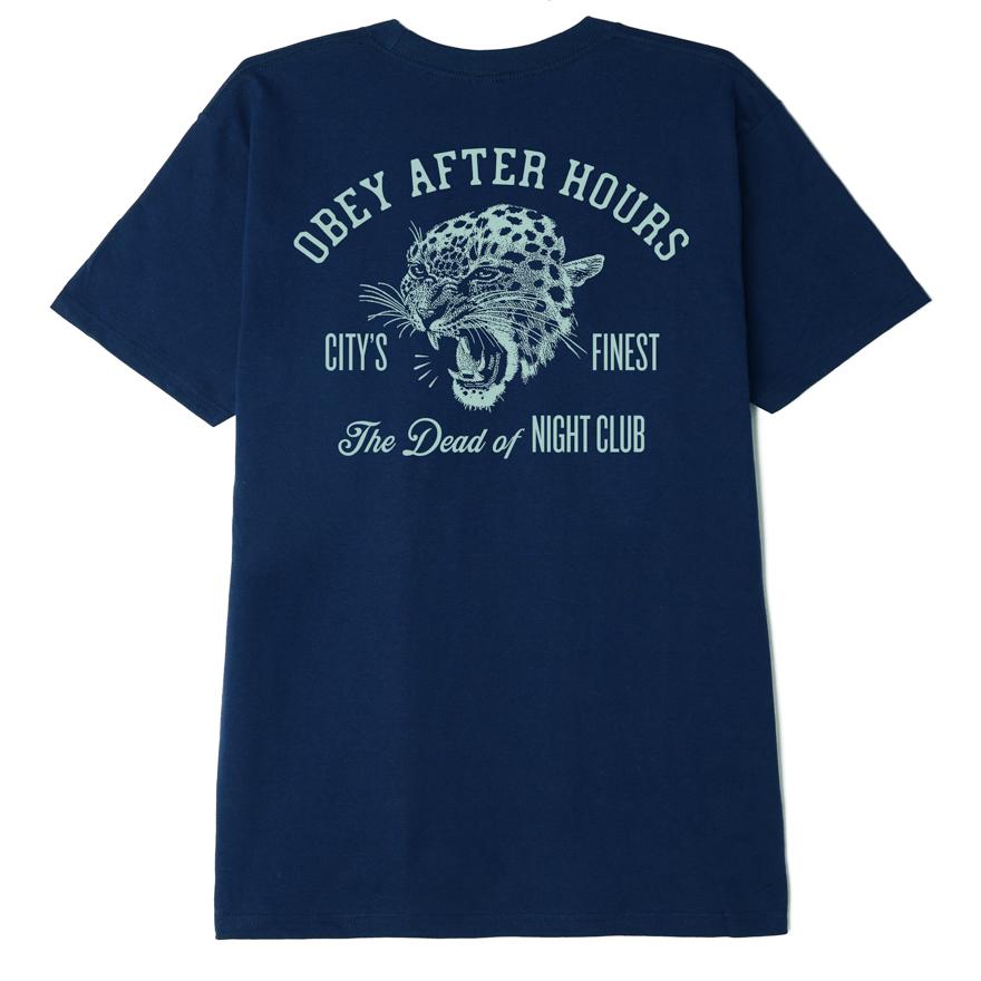 OBEY After Hours Men's Classic Tee, Navy – The Giant Peach