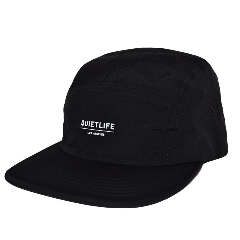 The Quiet Life - Crush Men's 5 Panel Camper Hat, Black – The Giant Peach