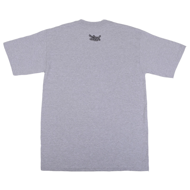 Definitive Jux - Handstyle Shirt, Heather Grey – The Giant Peach