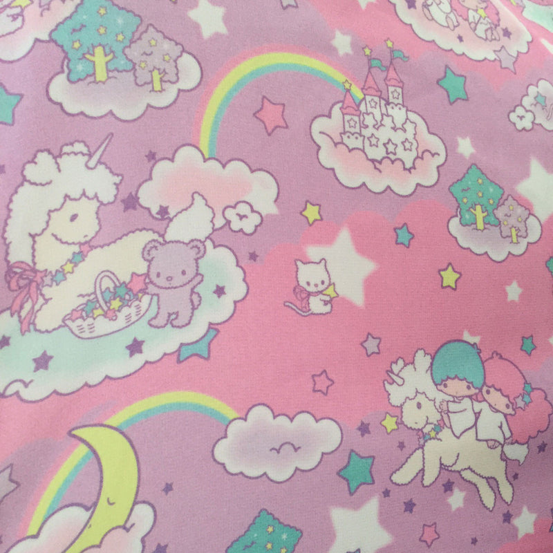 JapanLA - Little Twin Stars Dreamy Unicorn Kimono, Pink- O/S – The