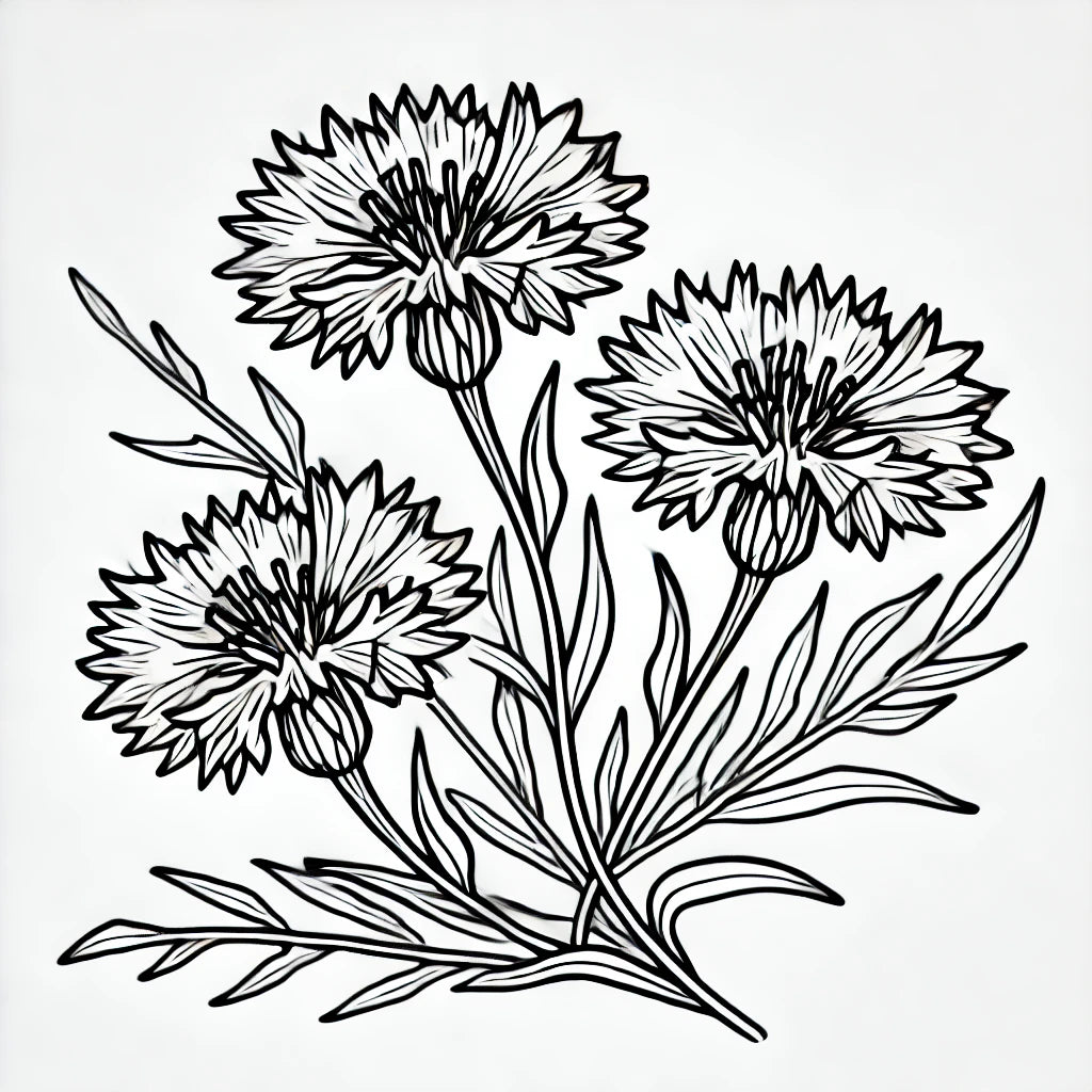 Pétales de Bleuet