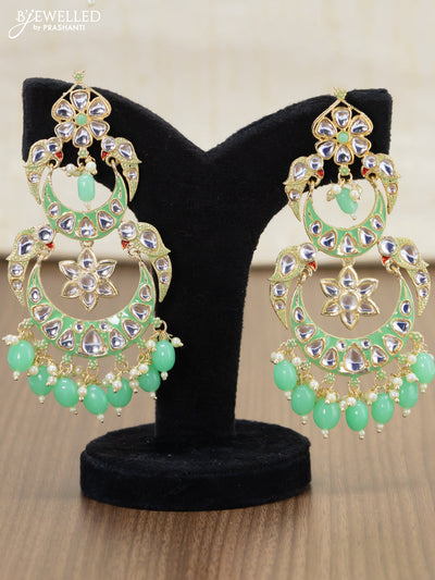 Aabru Earrings (Light Green) – Alita Accessories