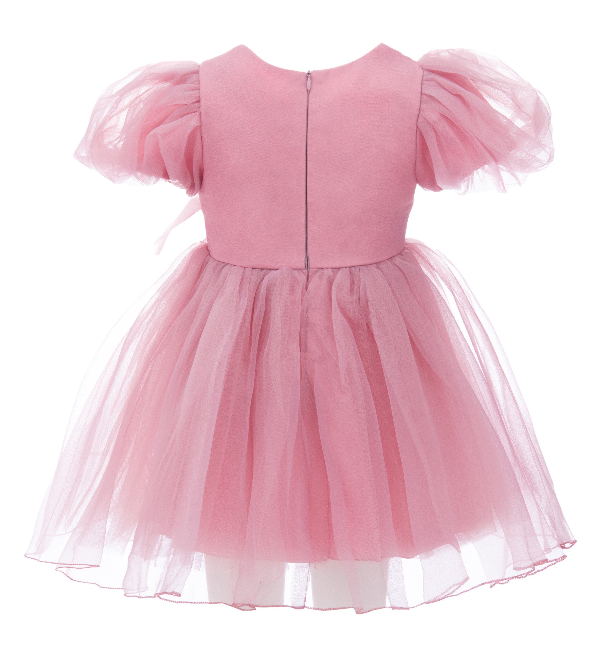 Tulleen Bow Organza Dress