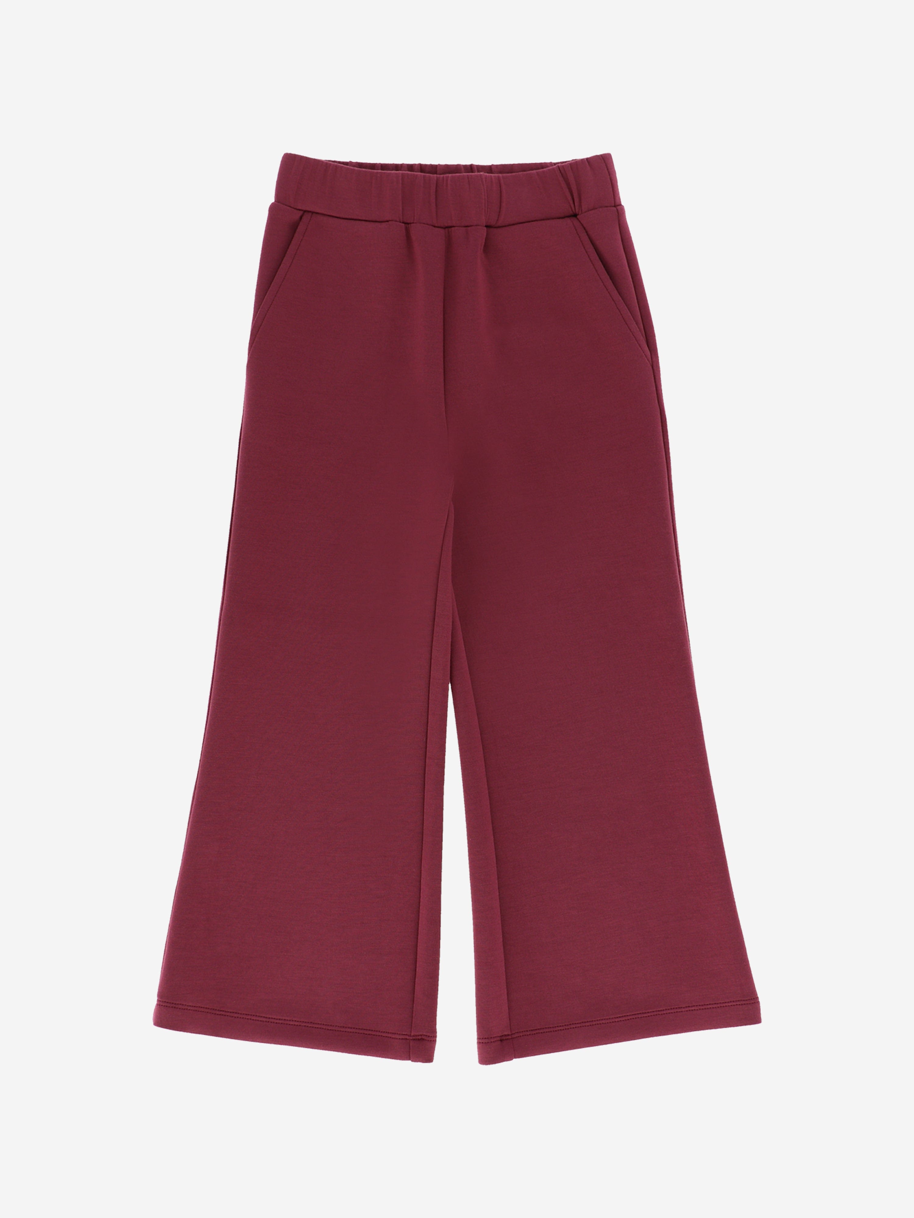 Angel's Face Angels Face Girls Deonne Tulle Trim Top And Jogger Set In Burgundy