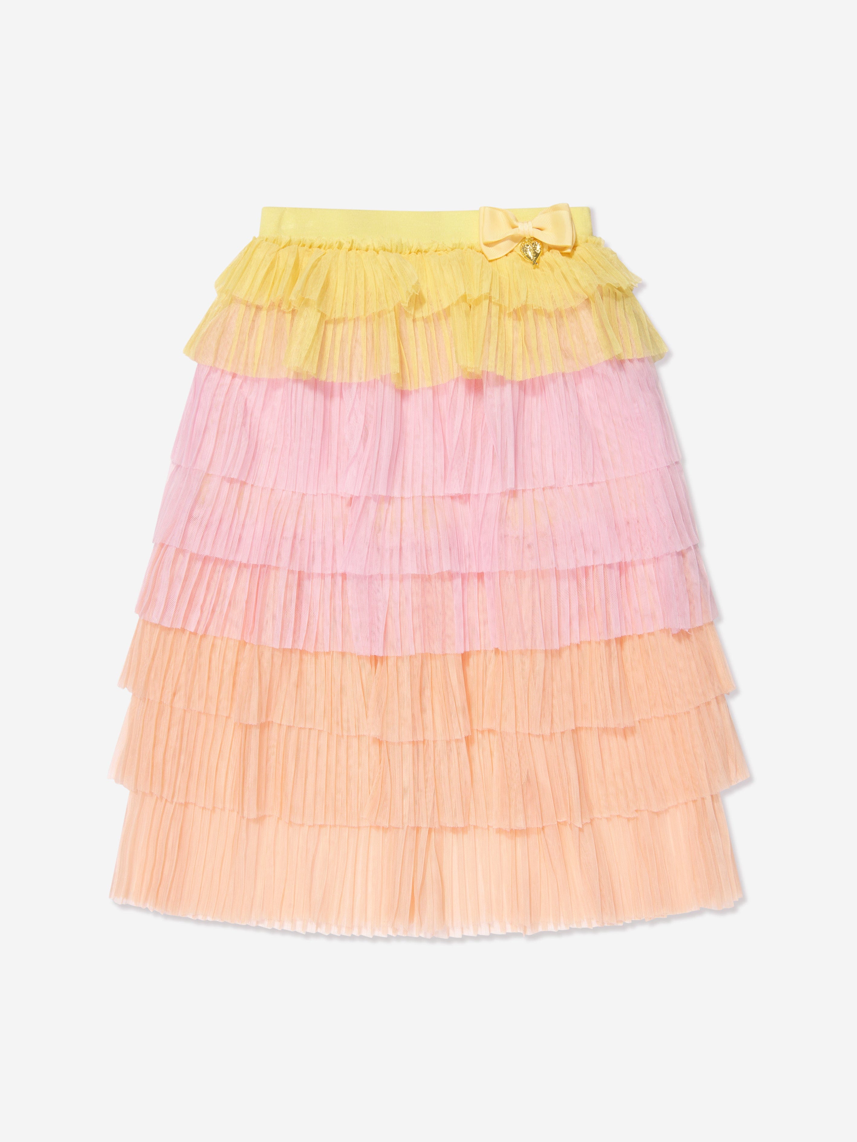 Angel's Face Babies' Girls Tiered Pleated Pandora Skirt 2 - 3 Yrs Multicoloured