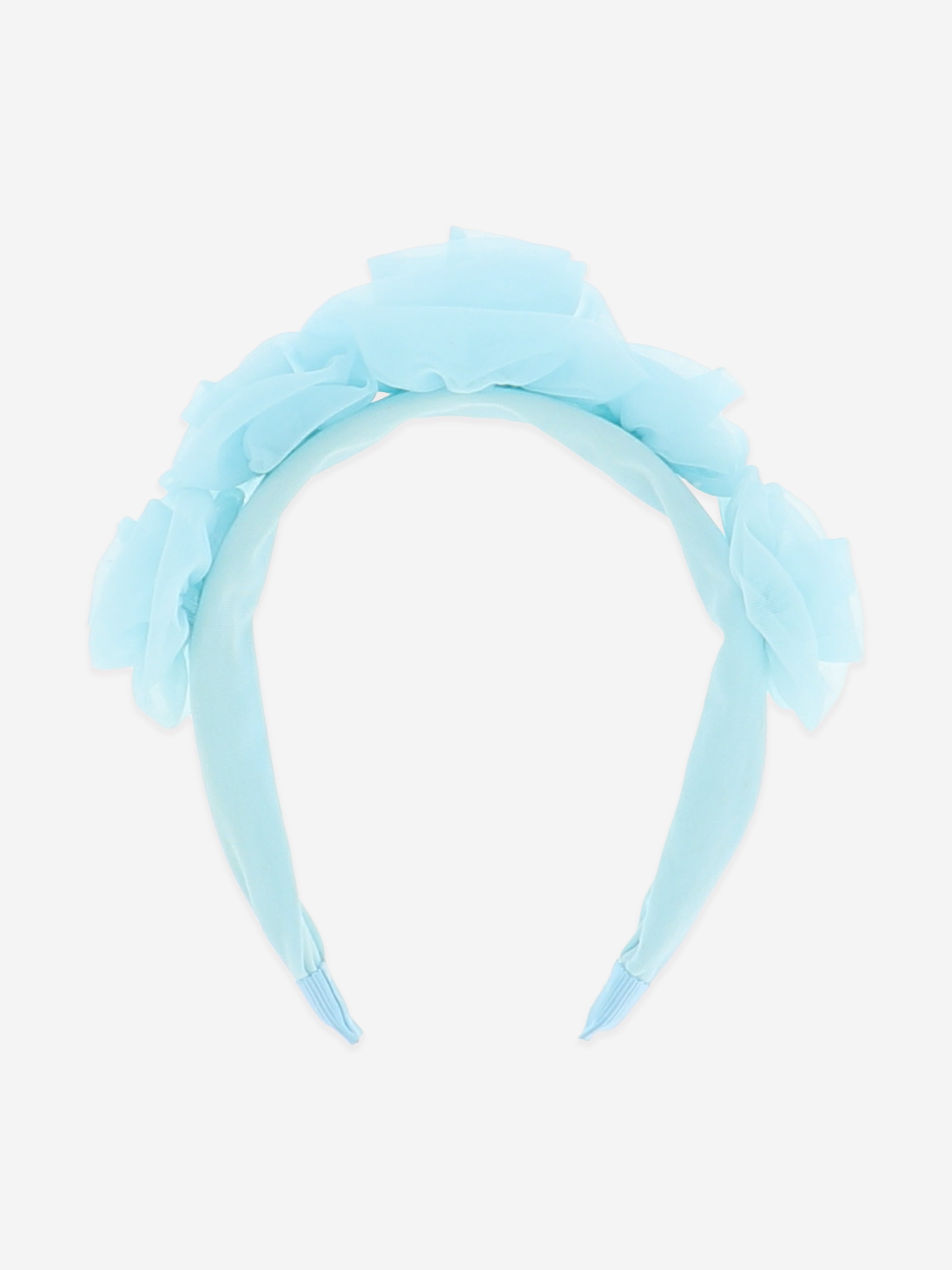 Angel's Face Babies' Girls Rosie Tulle Headband In Blue