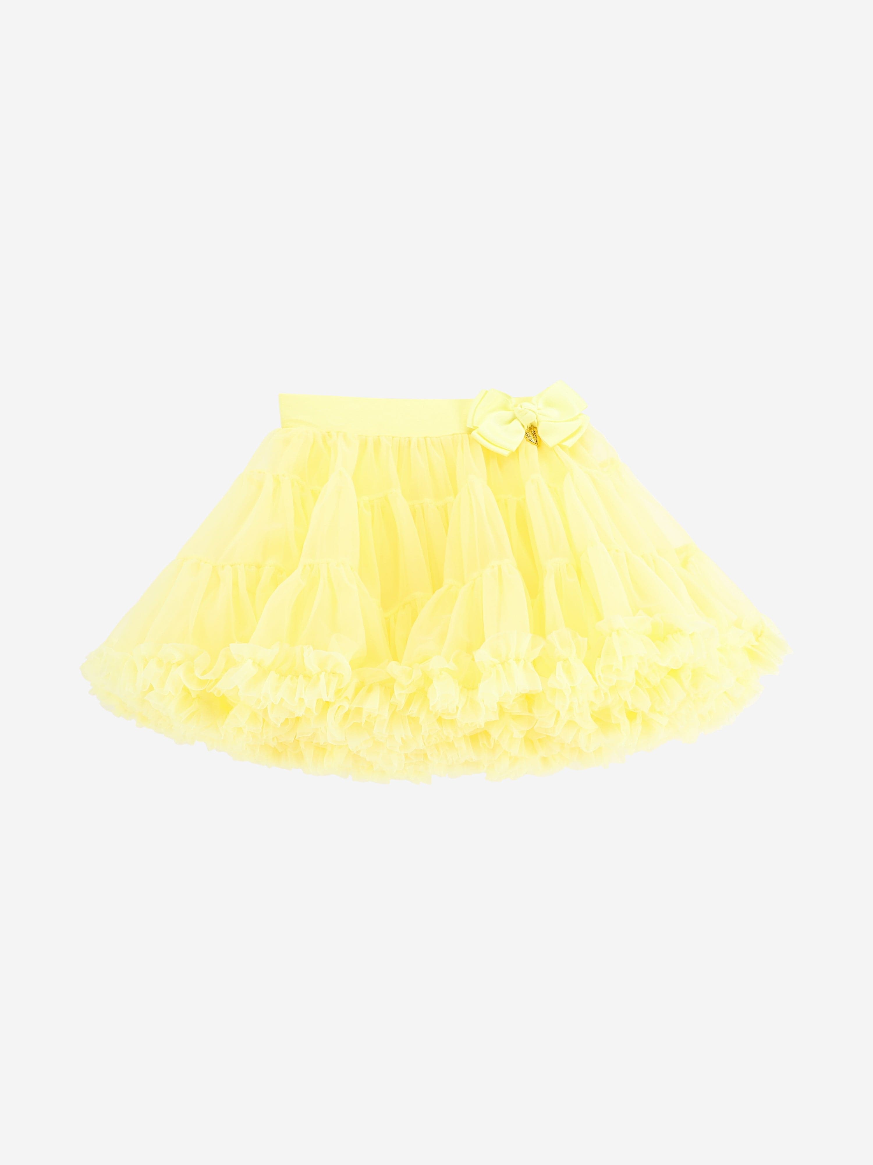 Angel's Face Babies' Girls Pixie Tutu Skirt In Yellow