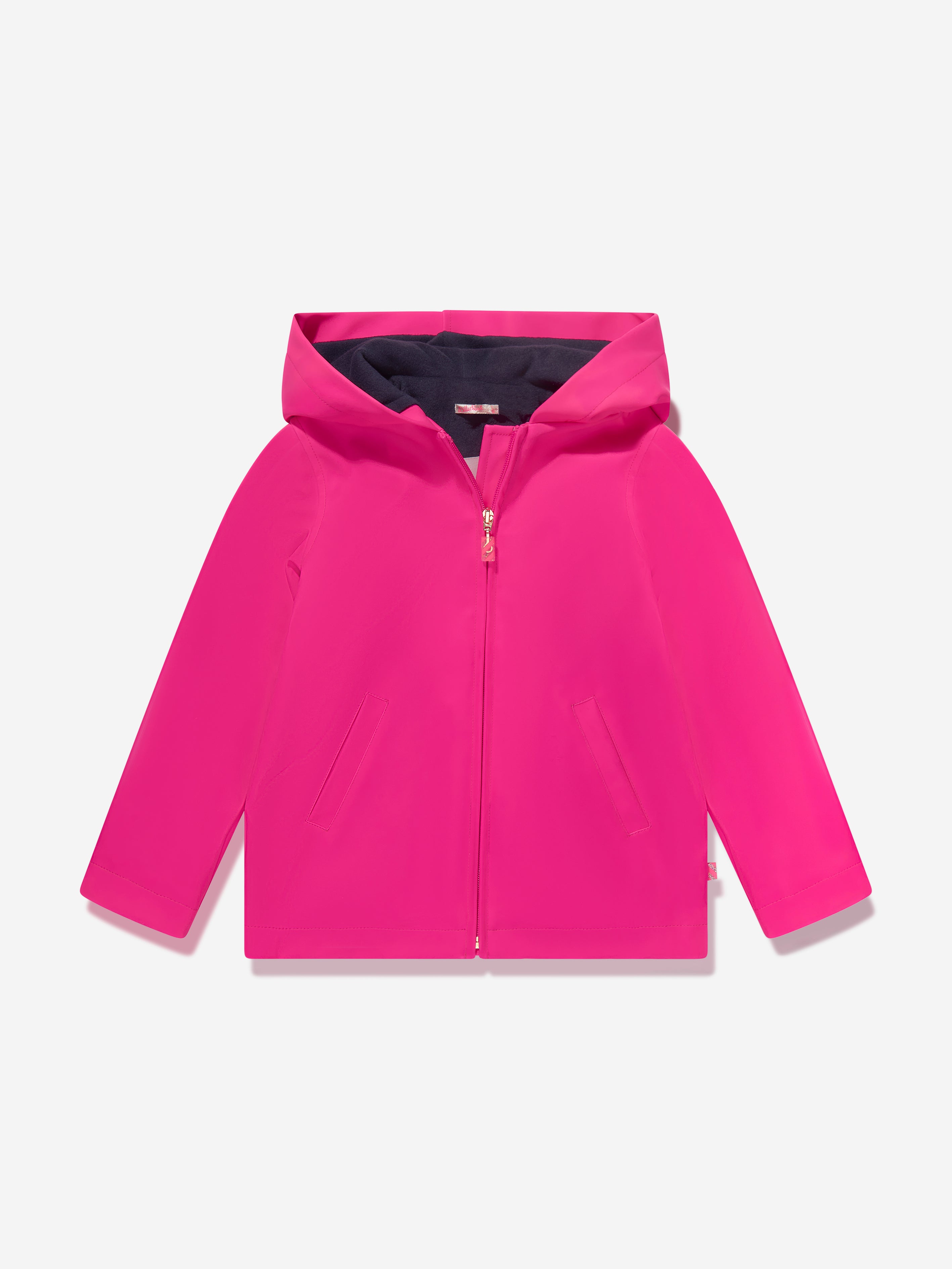 Billieblush Babies' Girls Hooded Raincoat In Pink