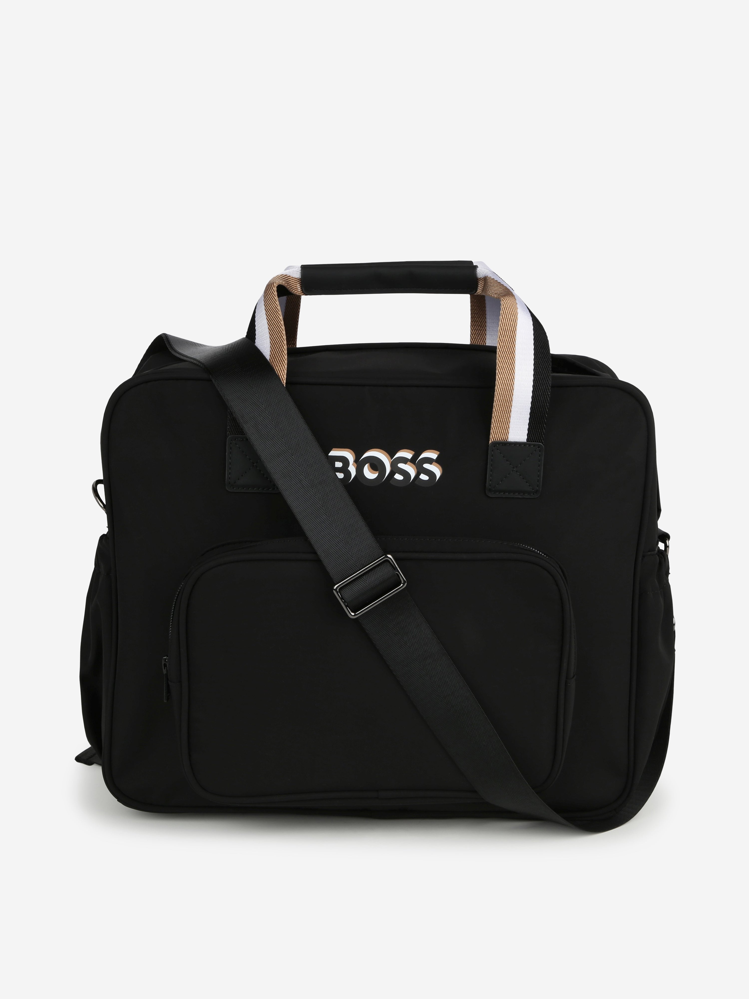 Hugo Boss Baby Logo Changing Bag In Black