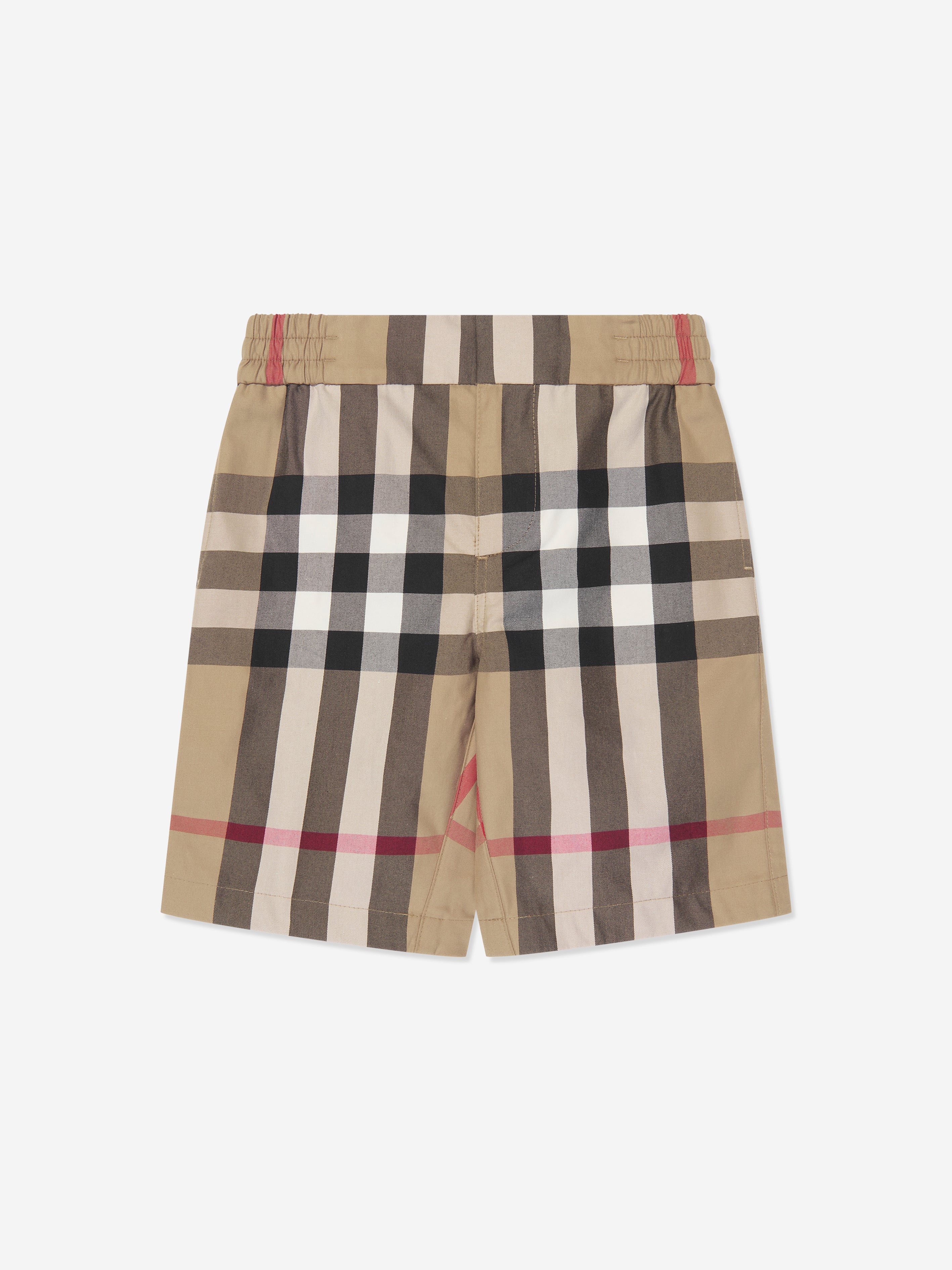Burberry Kids' Boys Halford Shorts In Brown