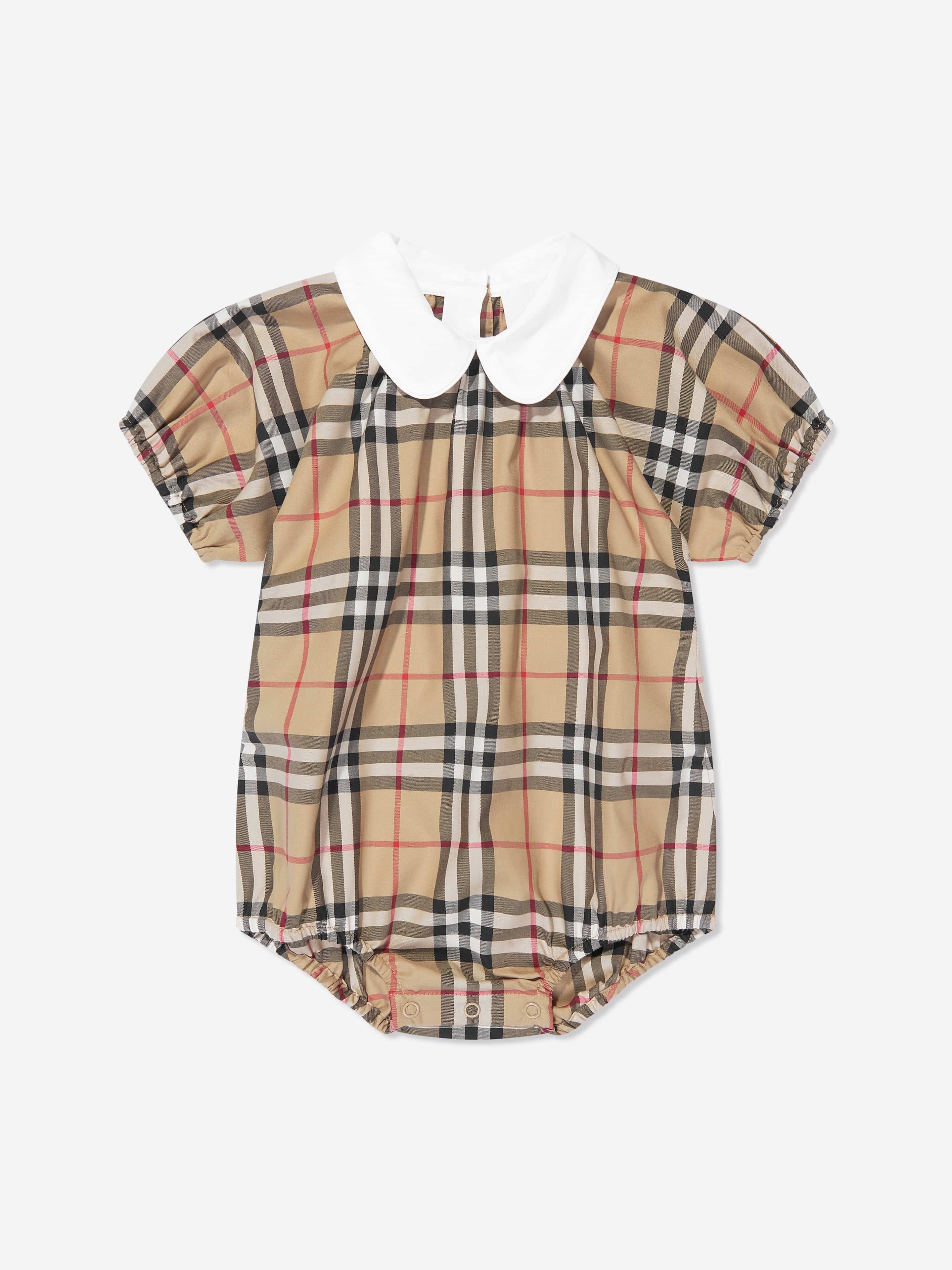 Burberry Baby Odessa Bodysuit In Multi