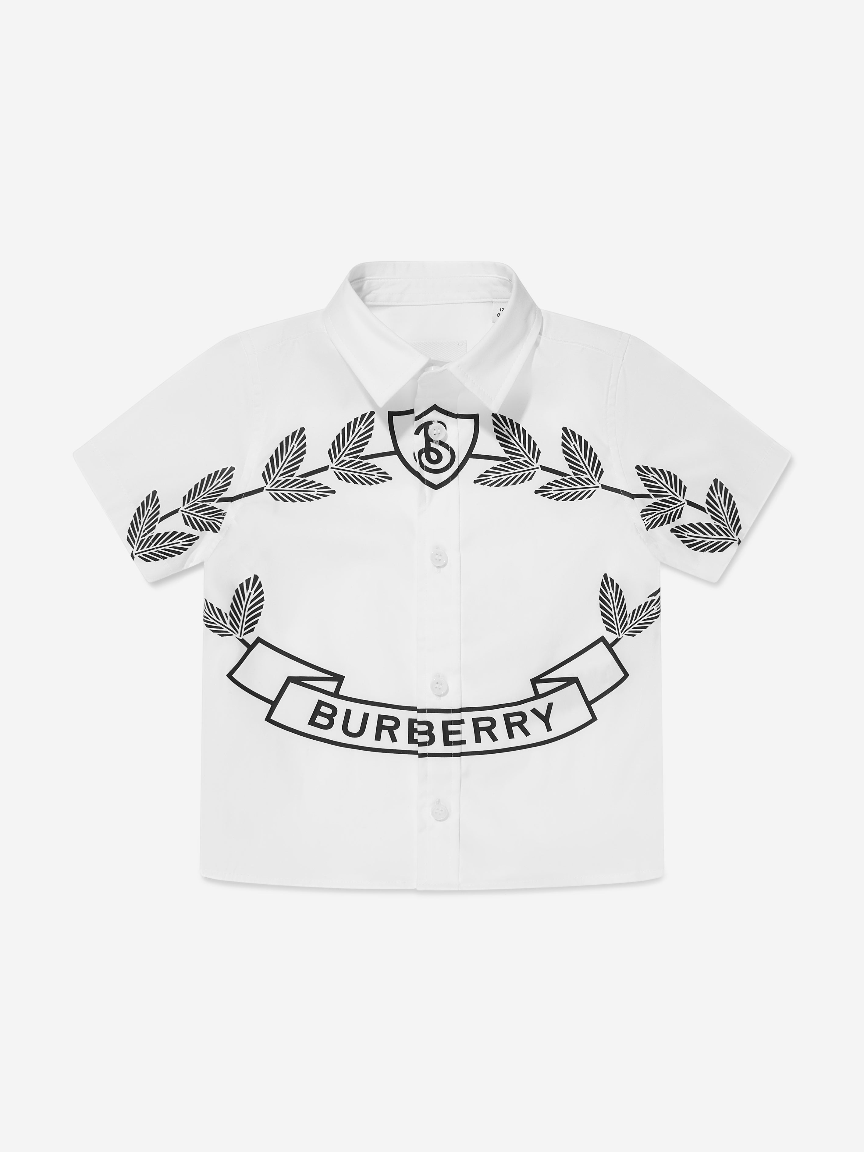 Burberry Baby Boys Mini Owen Shirt In White