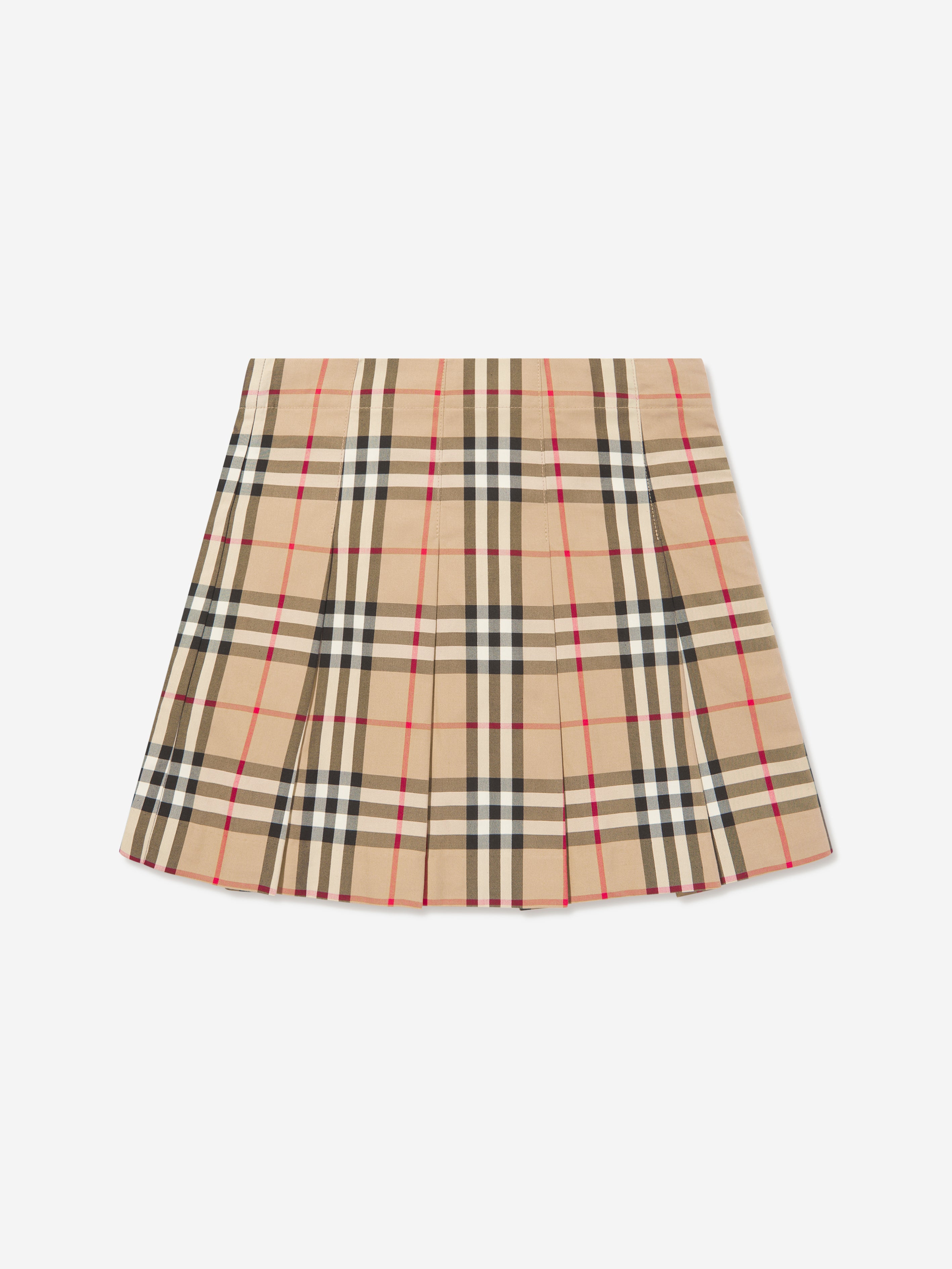 Burberry Kids' Girls Vintage Check Gabrielle Skirt In Brown