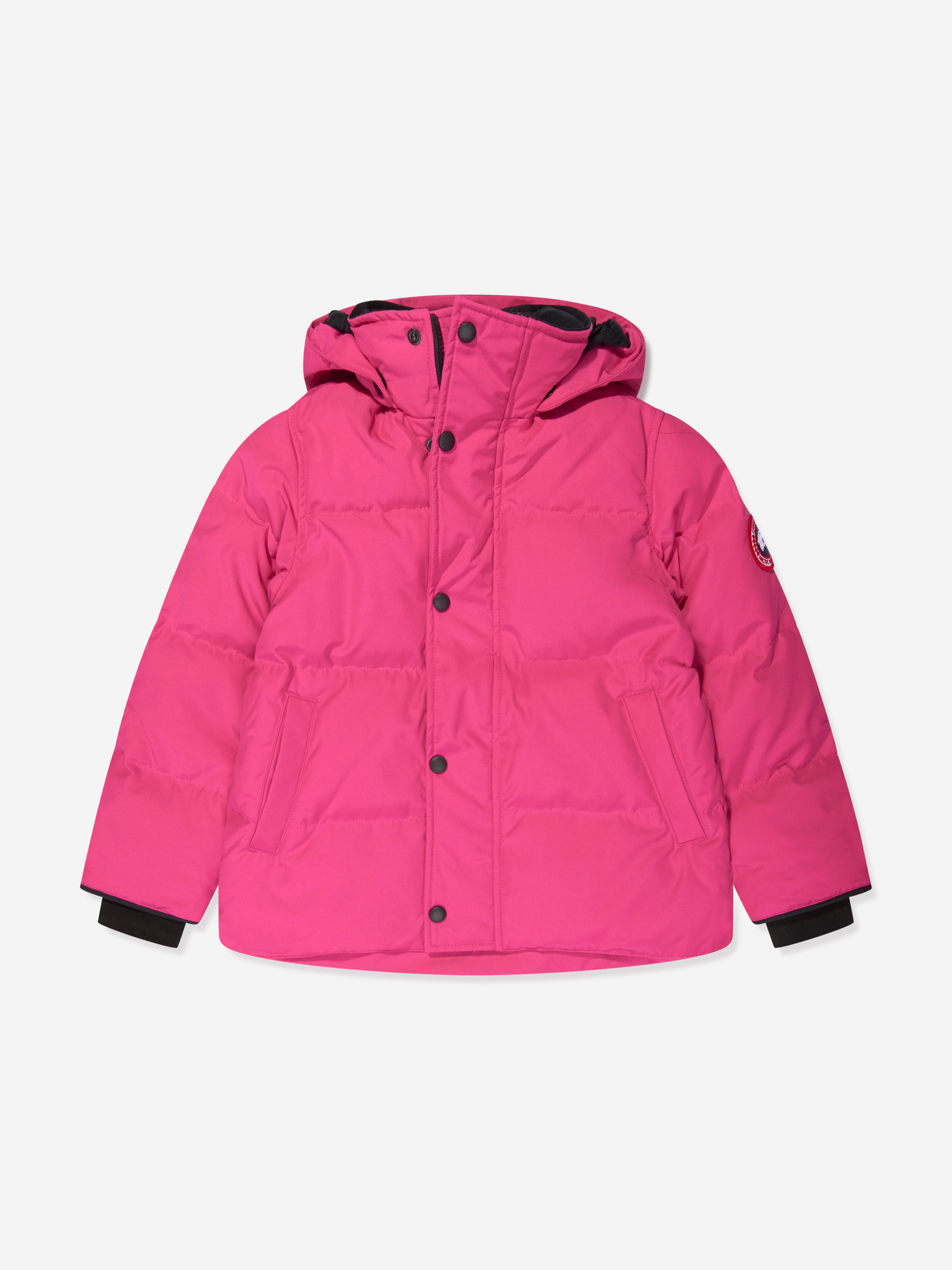 Canada Goose Babies' Girls Snowy Owl Parka In Pink