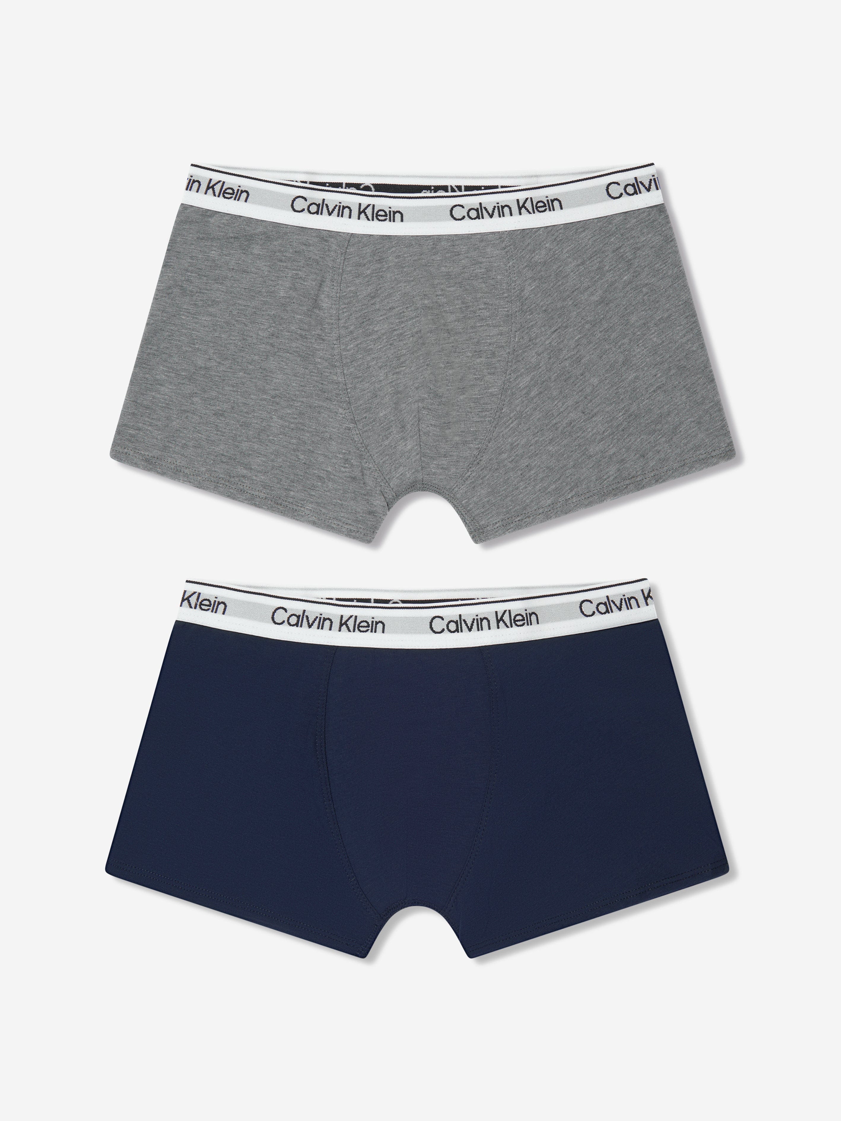 Calvin Klein Underwear Babies' Boys 2 Pack Trunks Set In Multi