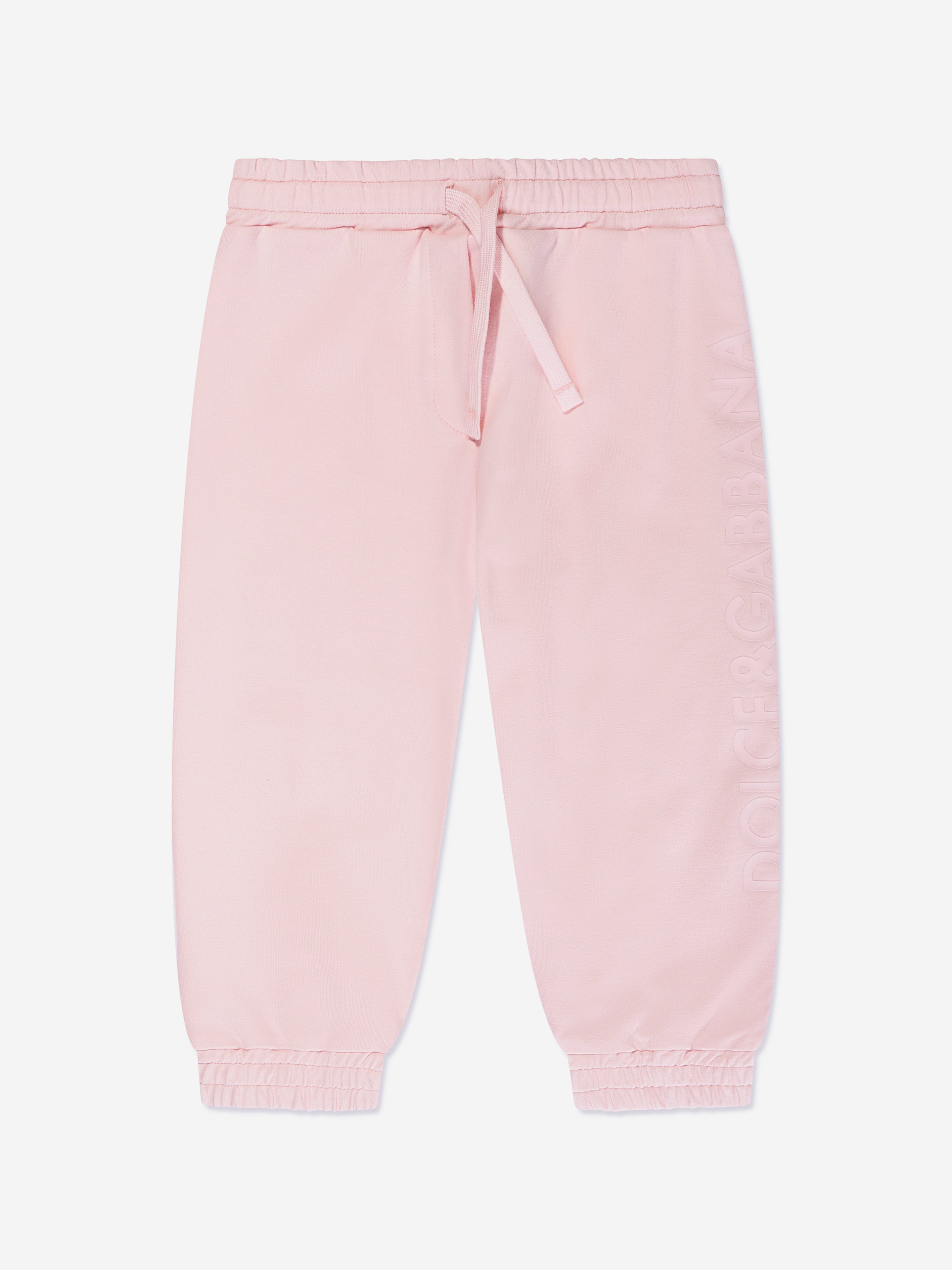 Dolce & Gabbana Baby Girls Joggers In Pink