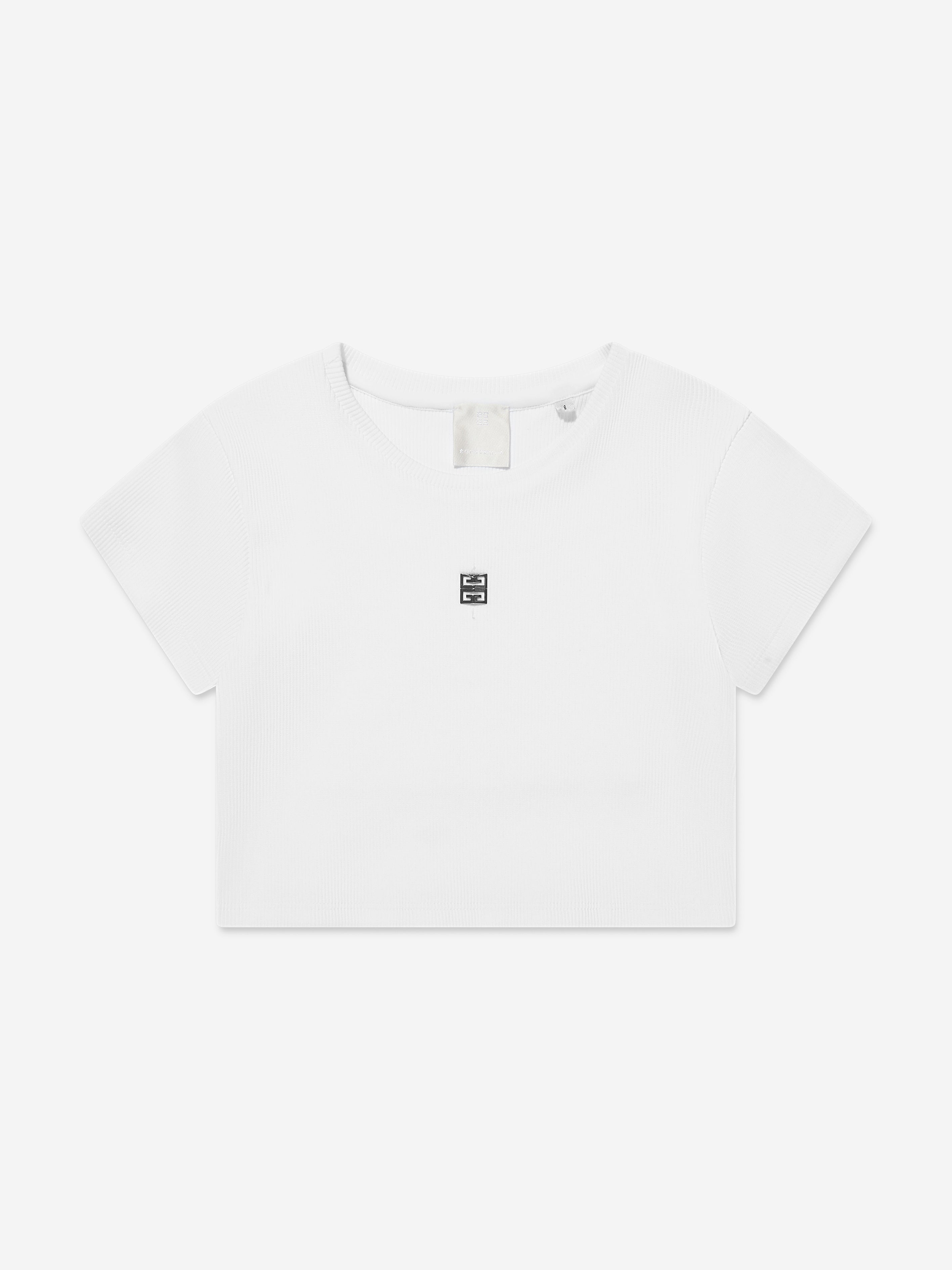 Givenchy Kids' Girls 4g Logo T-shirt In White