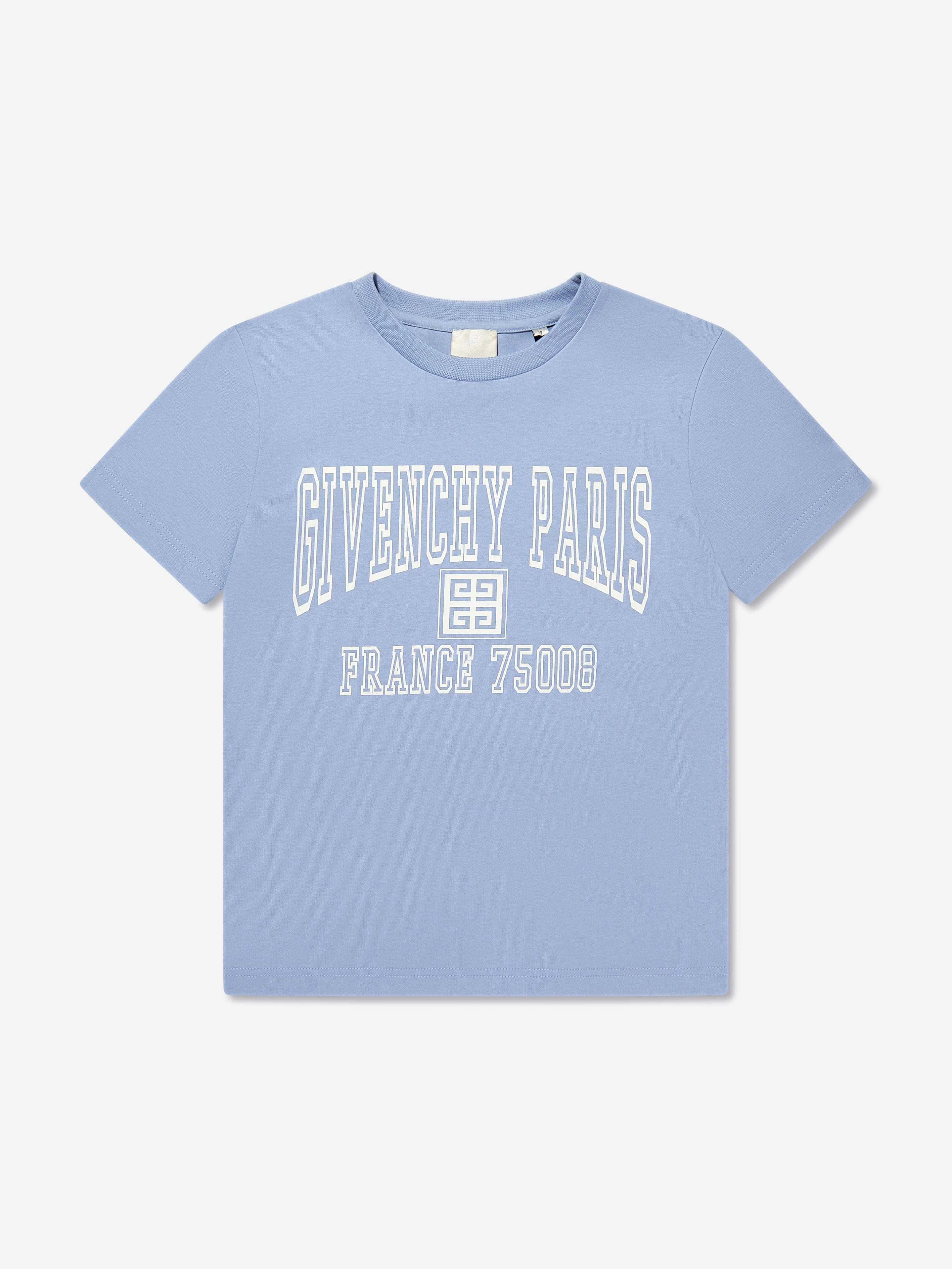 Givenchy Kids' Boys Logo Print T-shirt In Pink