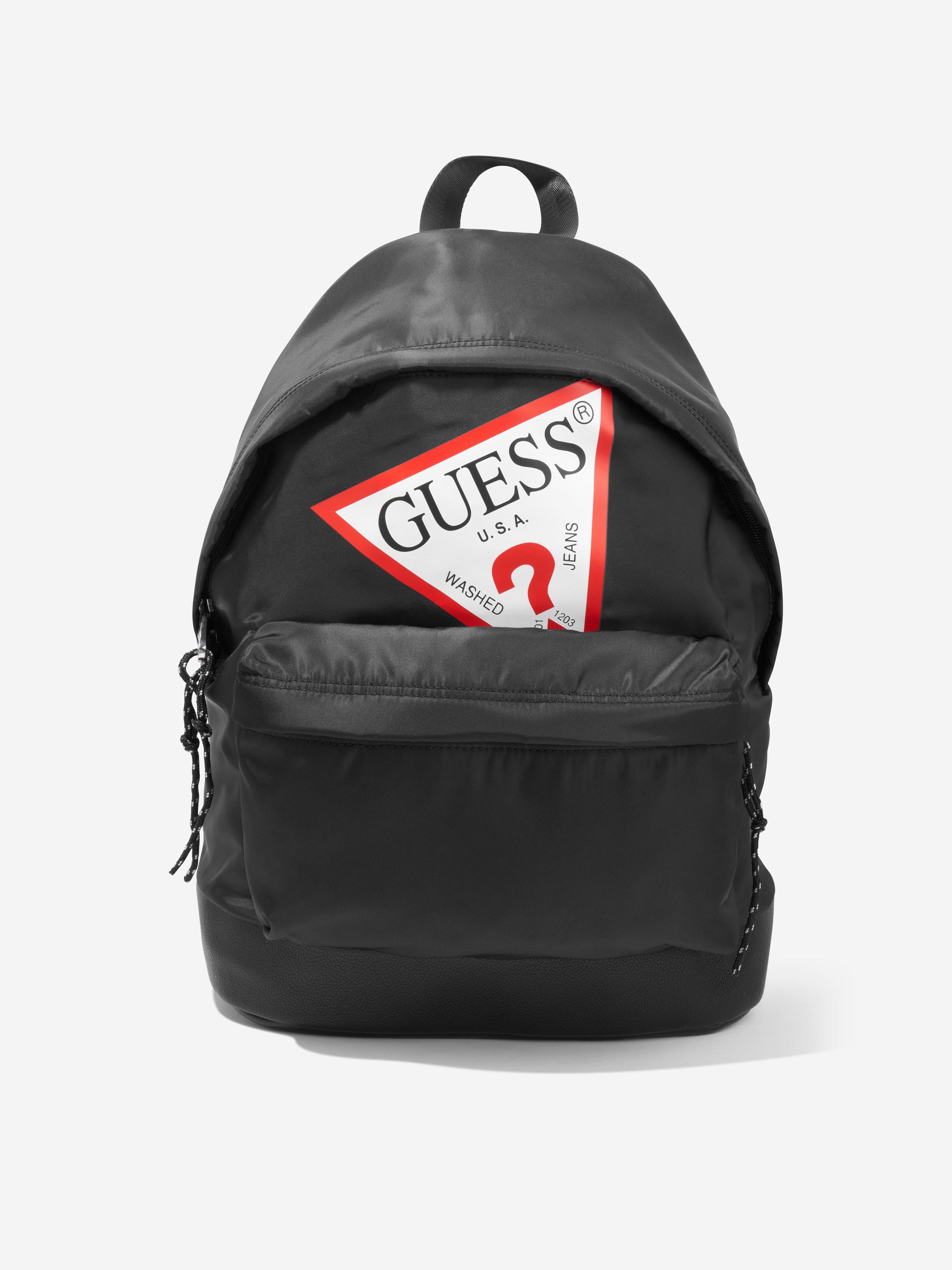 Guess Babies' Kids Logo Backpack In Black