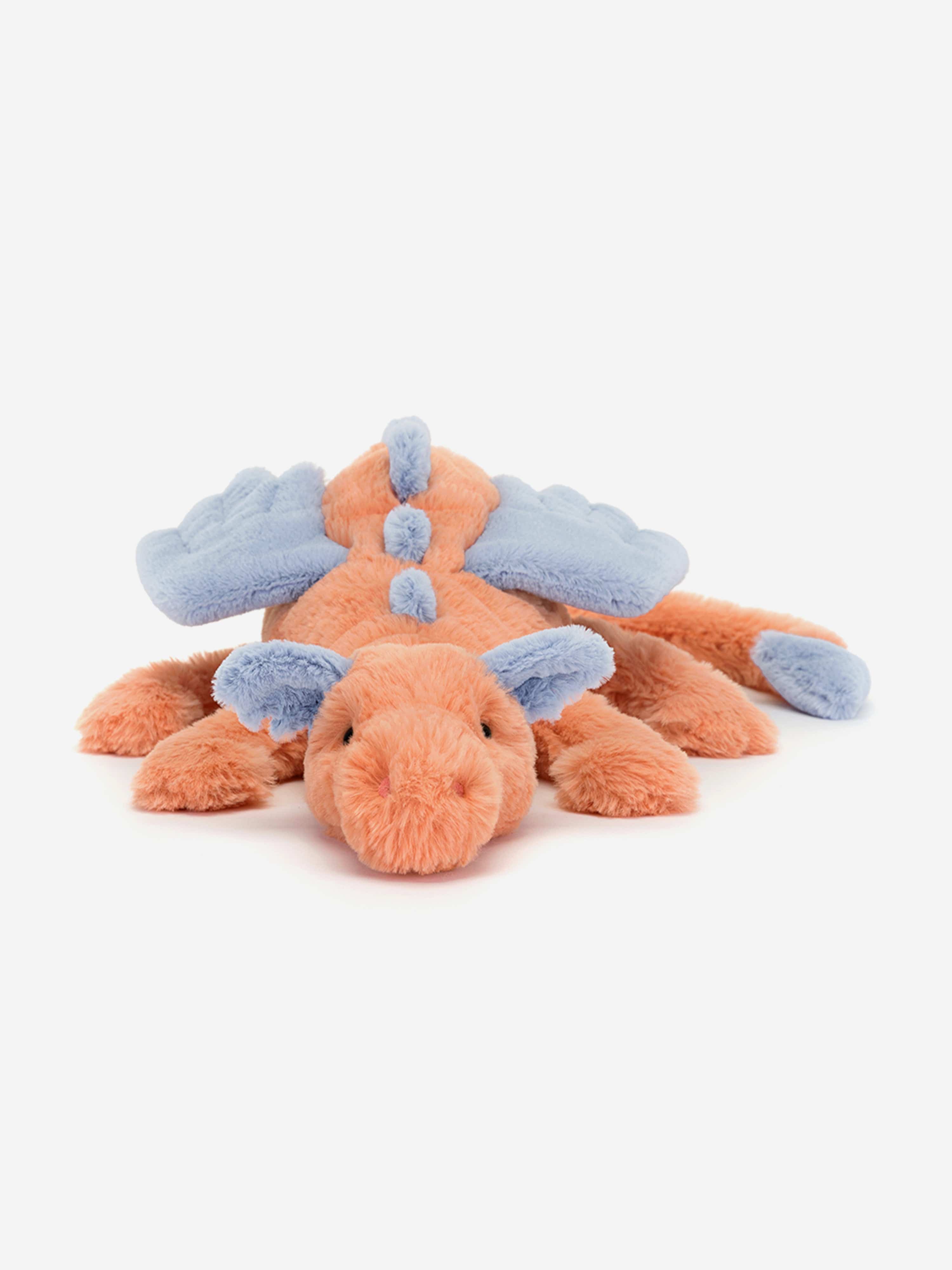 Jellycat Persimmon Snow Dragon Soft Toy In Multi