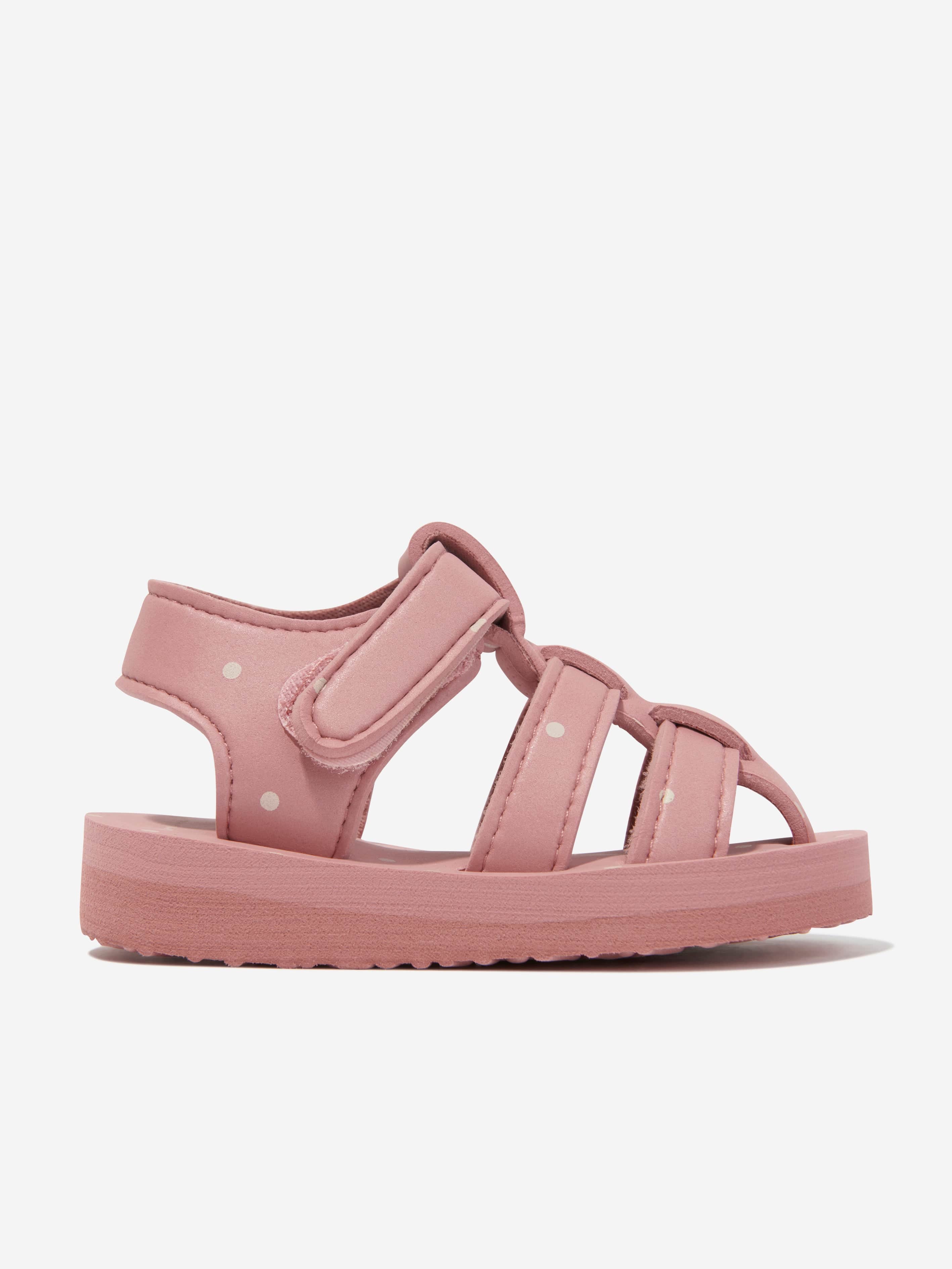 Konges Slojd Babies' Girls Sable Sandals In Pink