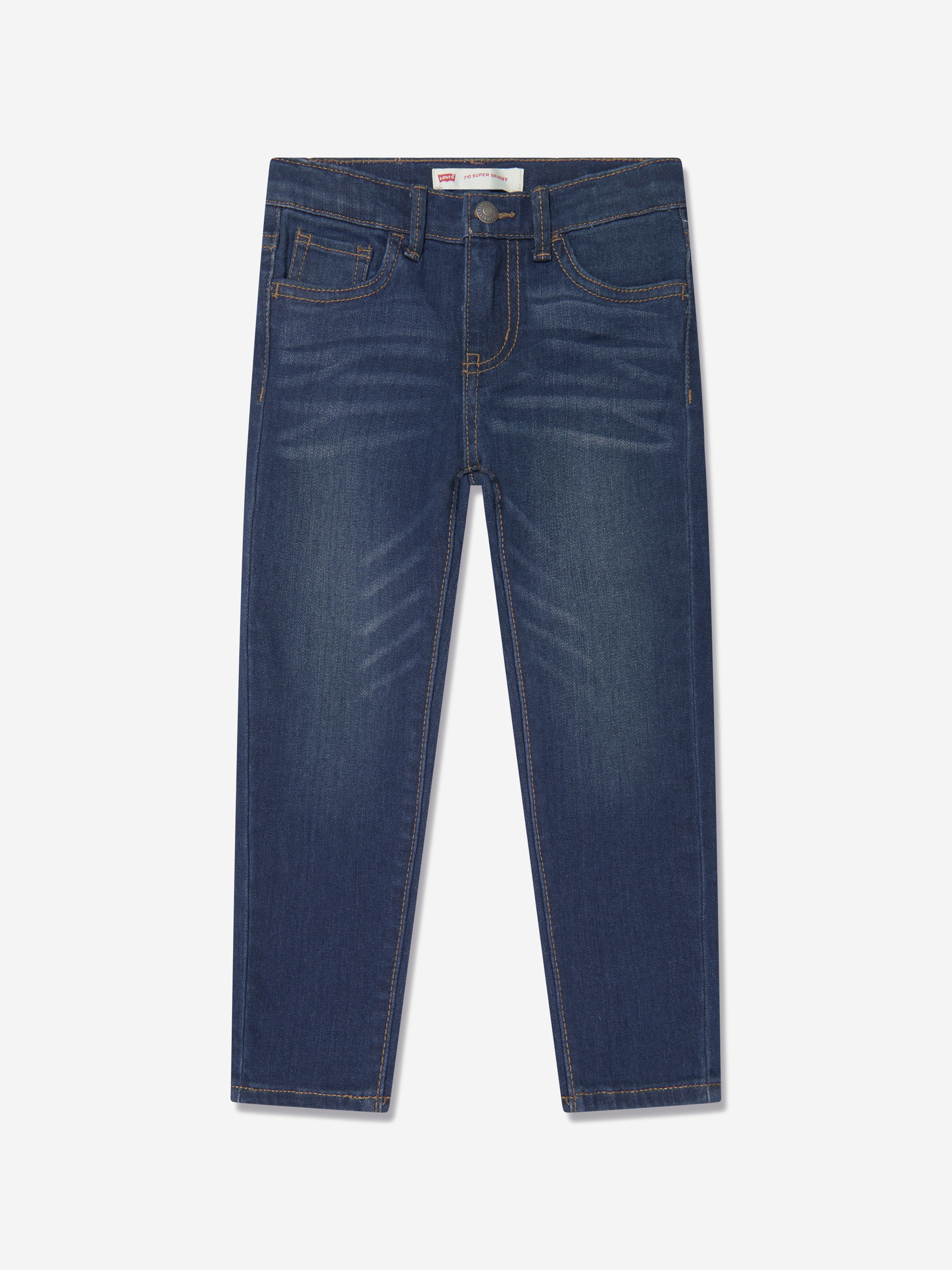 Levi's Wear Babies' Girls 710 Super Skinny Jeans 8 Yrs Blue