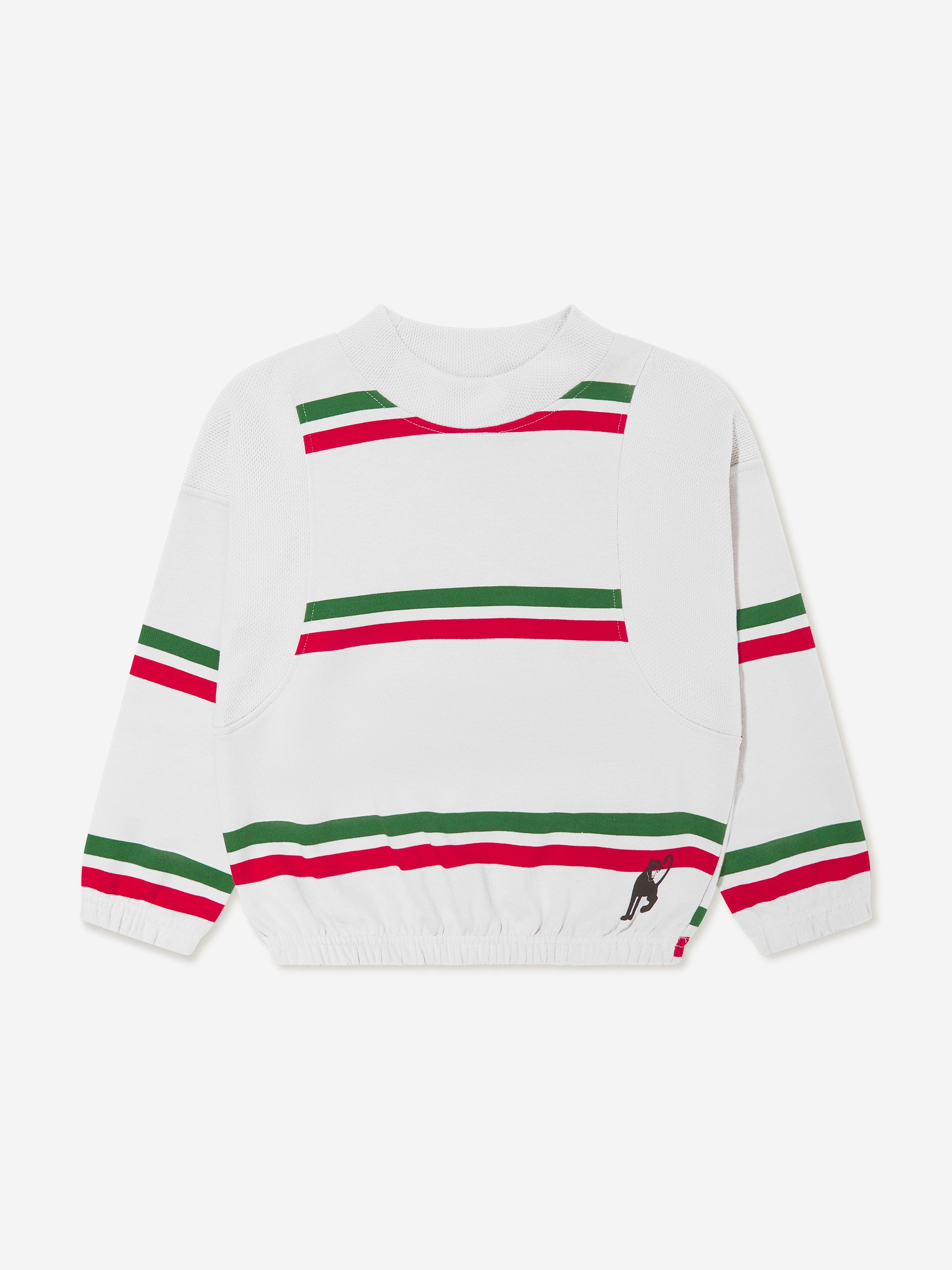 Mini Rodini Kids Striped Sweatshirt In Multi