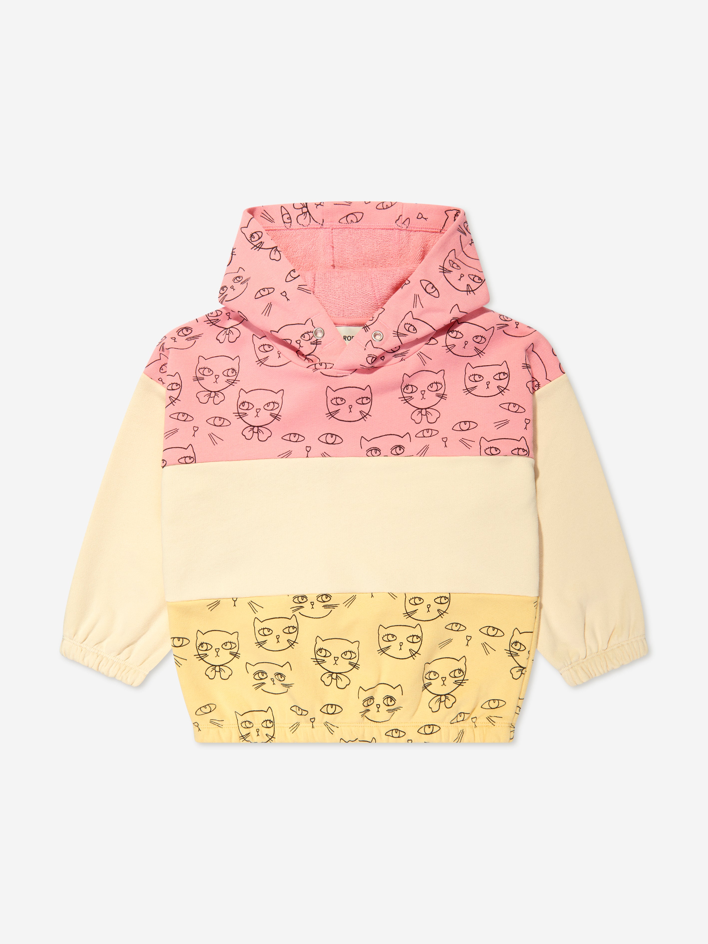 Mini Rodini Kids' Girls Cathlethes Hoodie In Multi