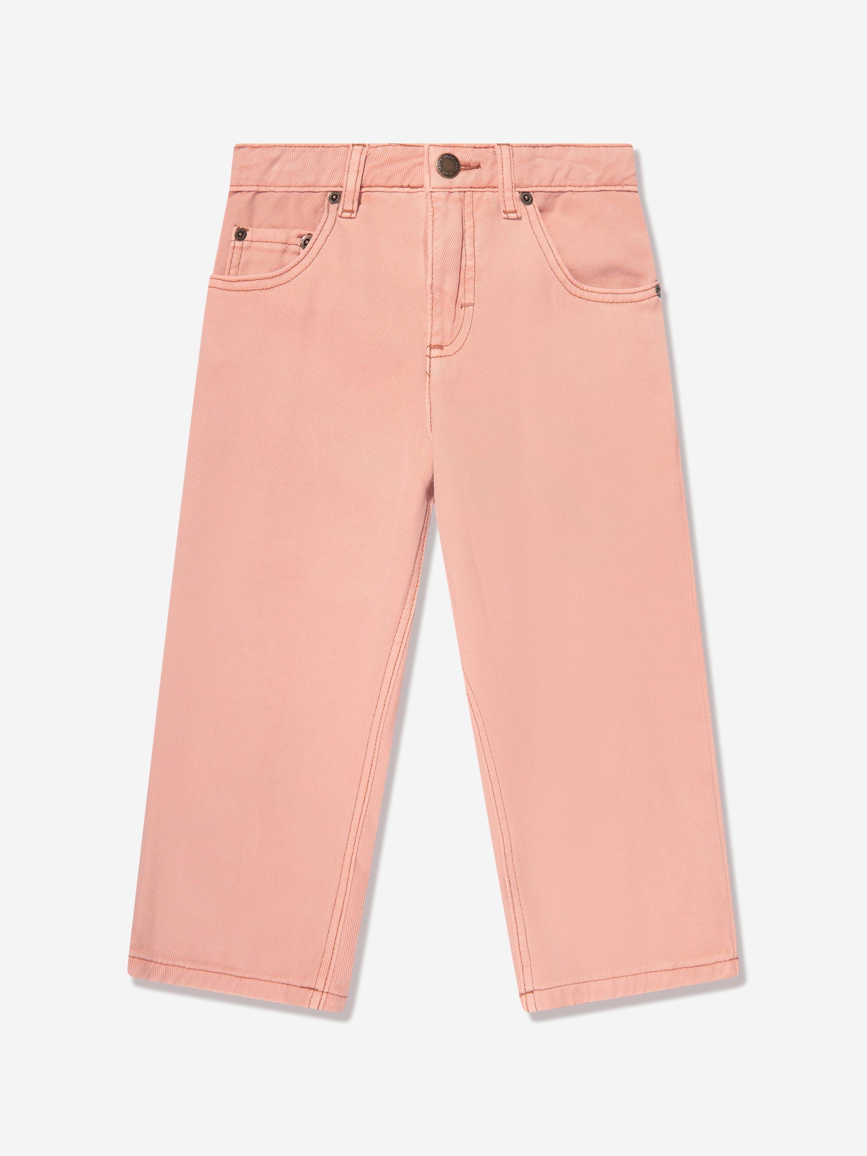 Molo Kids Regular Fit Jeans In Pink