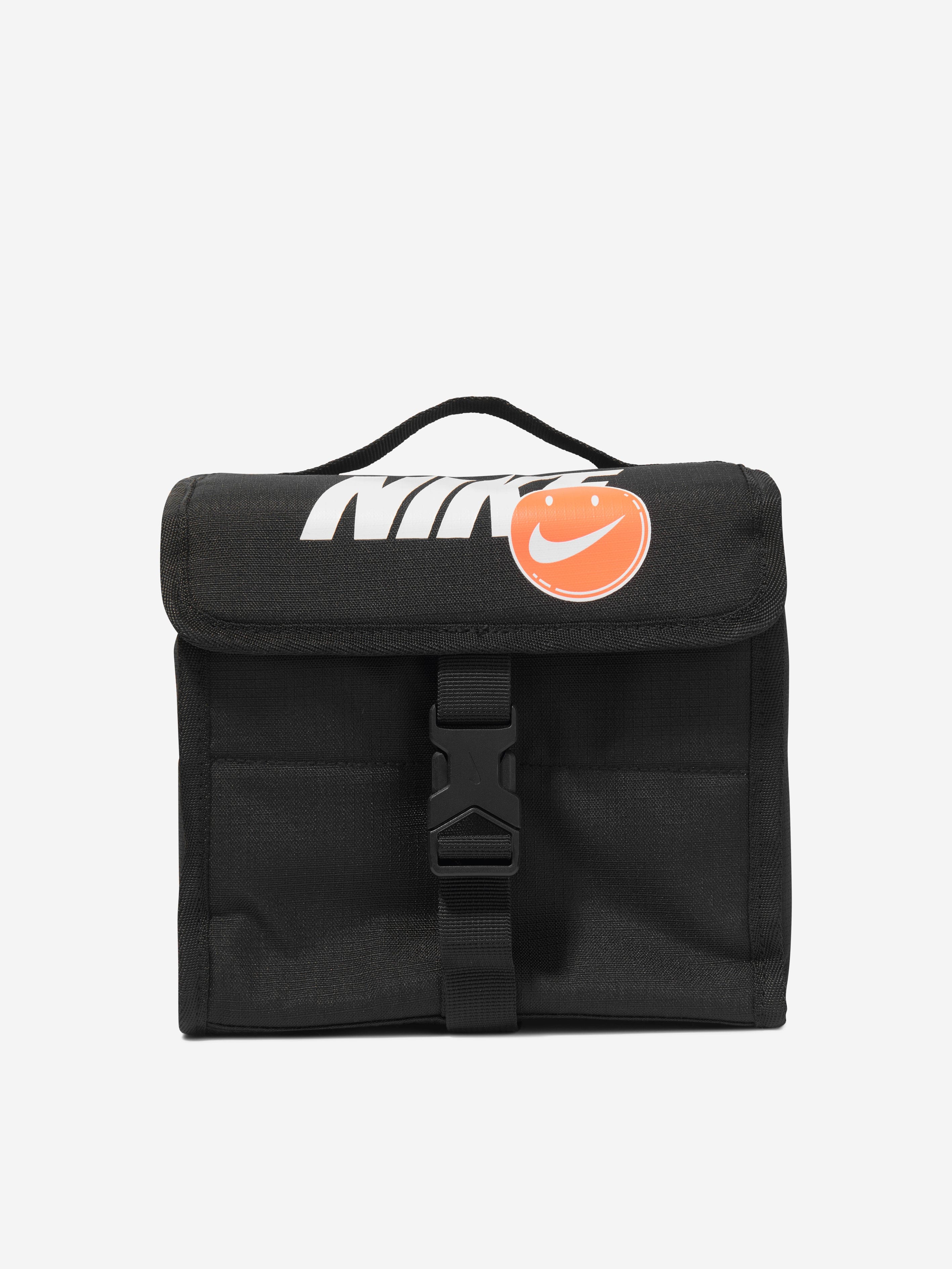 Nike Babies' Boys Swoosh Smile Lunch Bag In Black