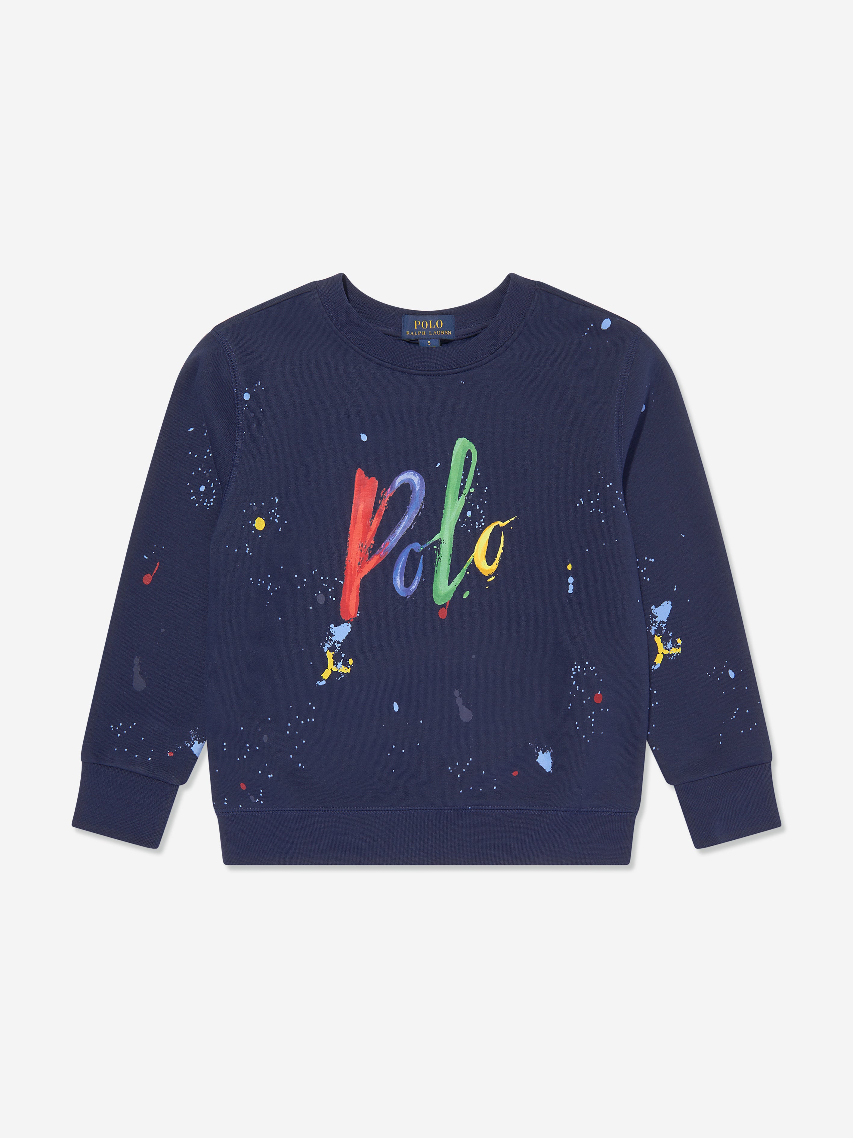 Ralph Lauren Kids' Boys Polo Sweatshirt In Blue