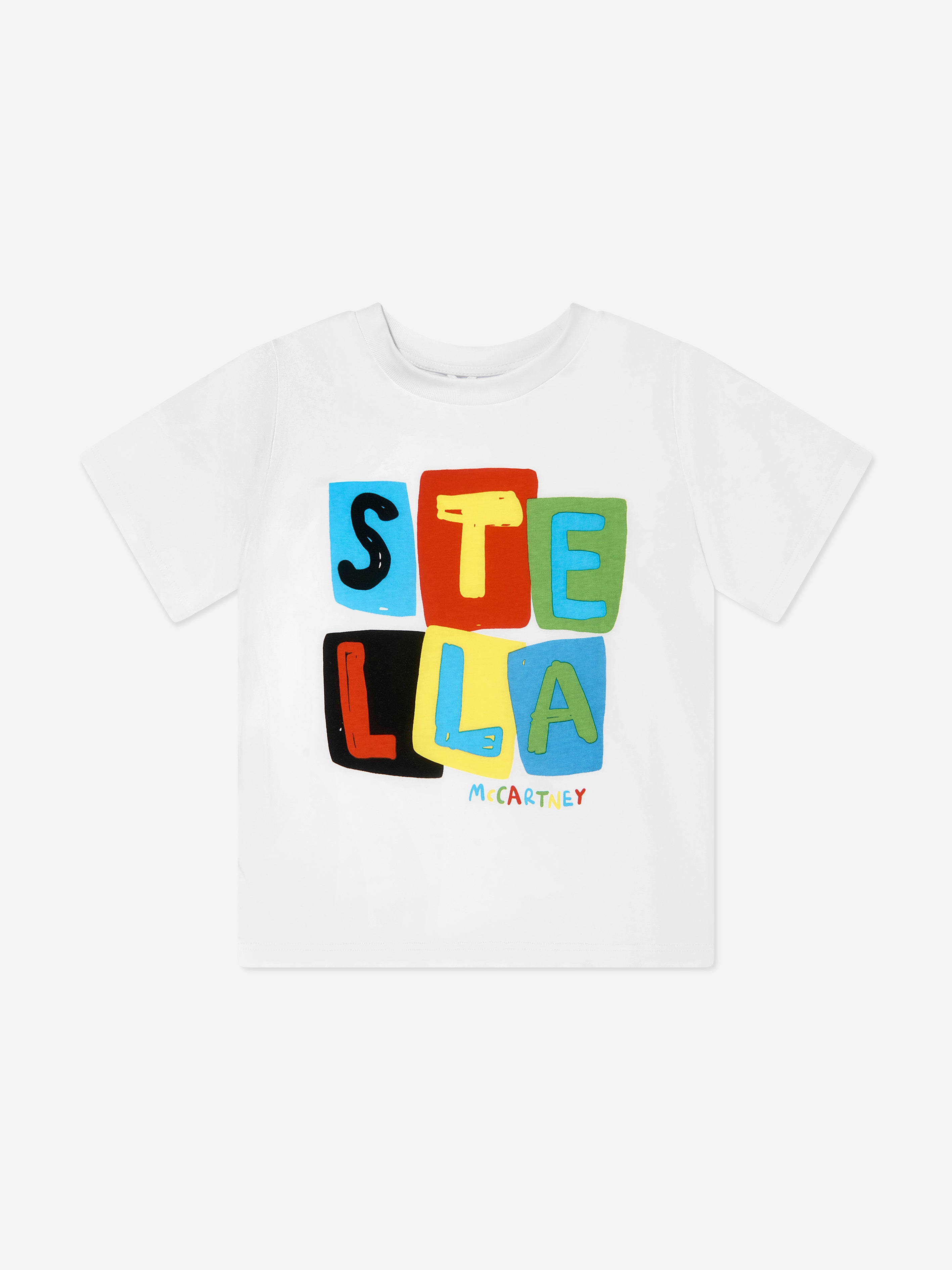 Stella Mccartney Kids' Boys Logo Print T-shirt In Pink