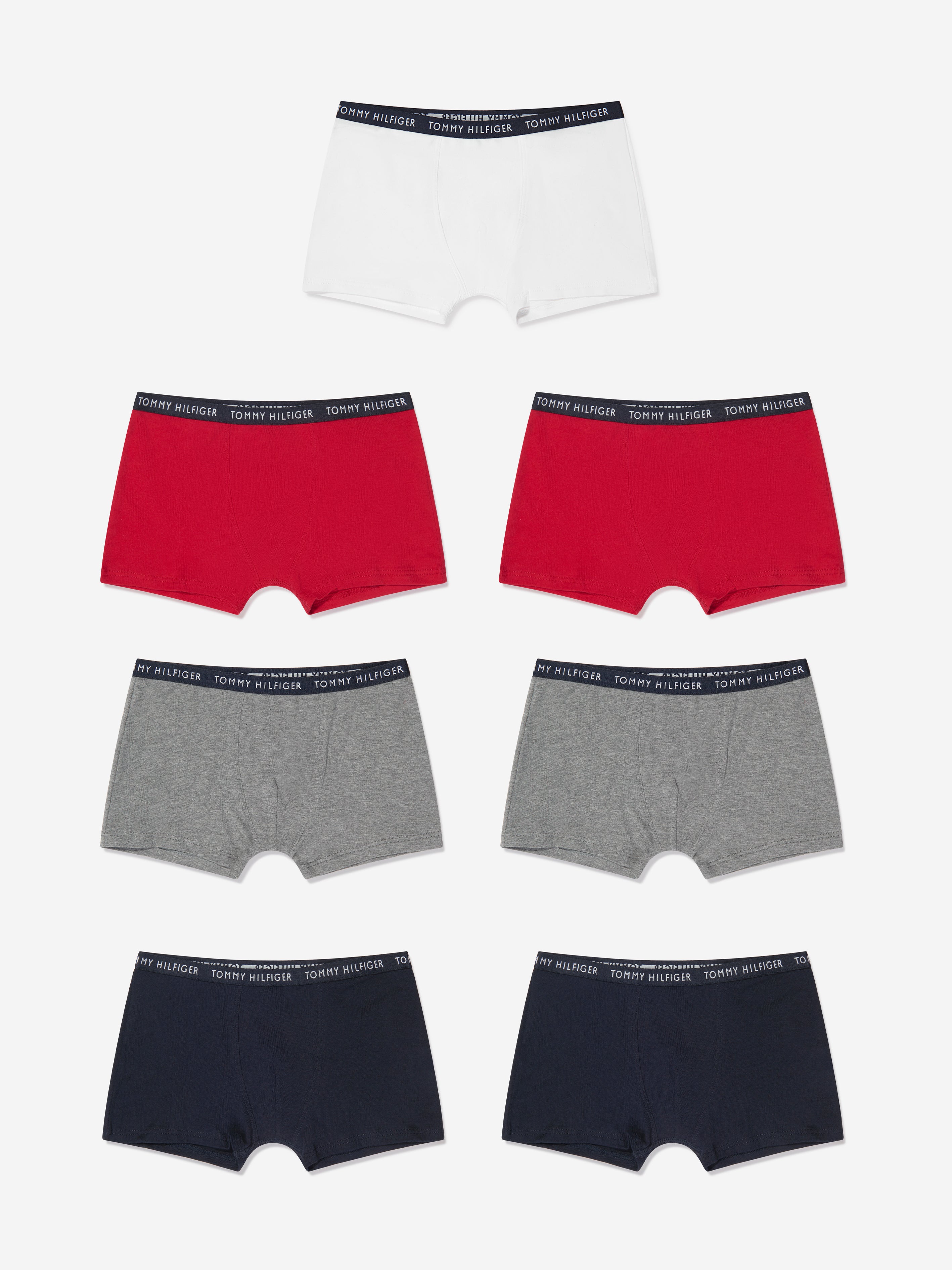 Tommy Hilfiger Kids' Boys Boxer Shorts Set (7 Pack) In Multi