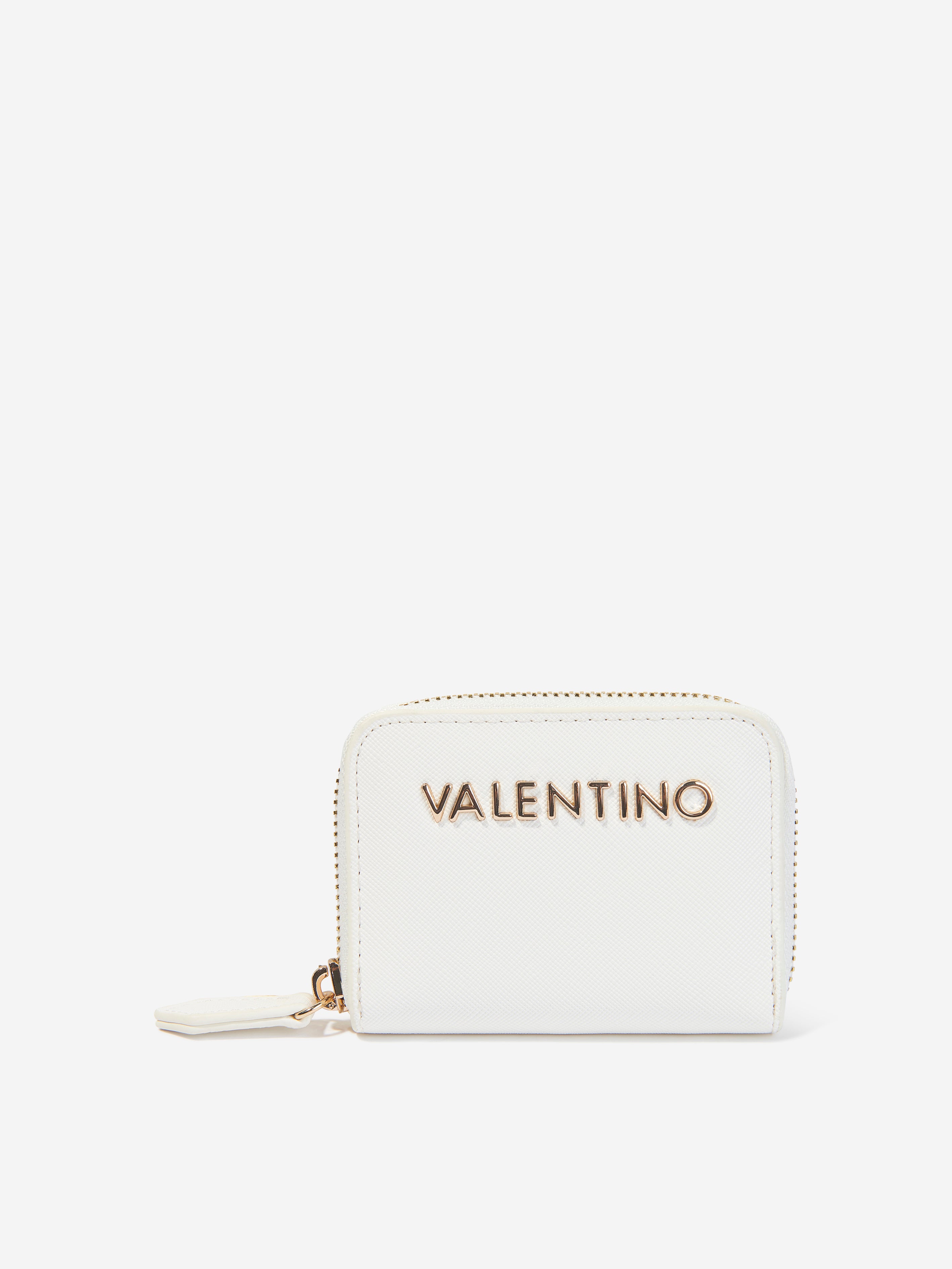 Valentino Garavani Girls Divina Zip Around Wallet In Black