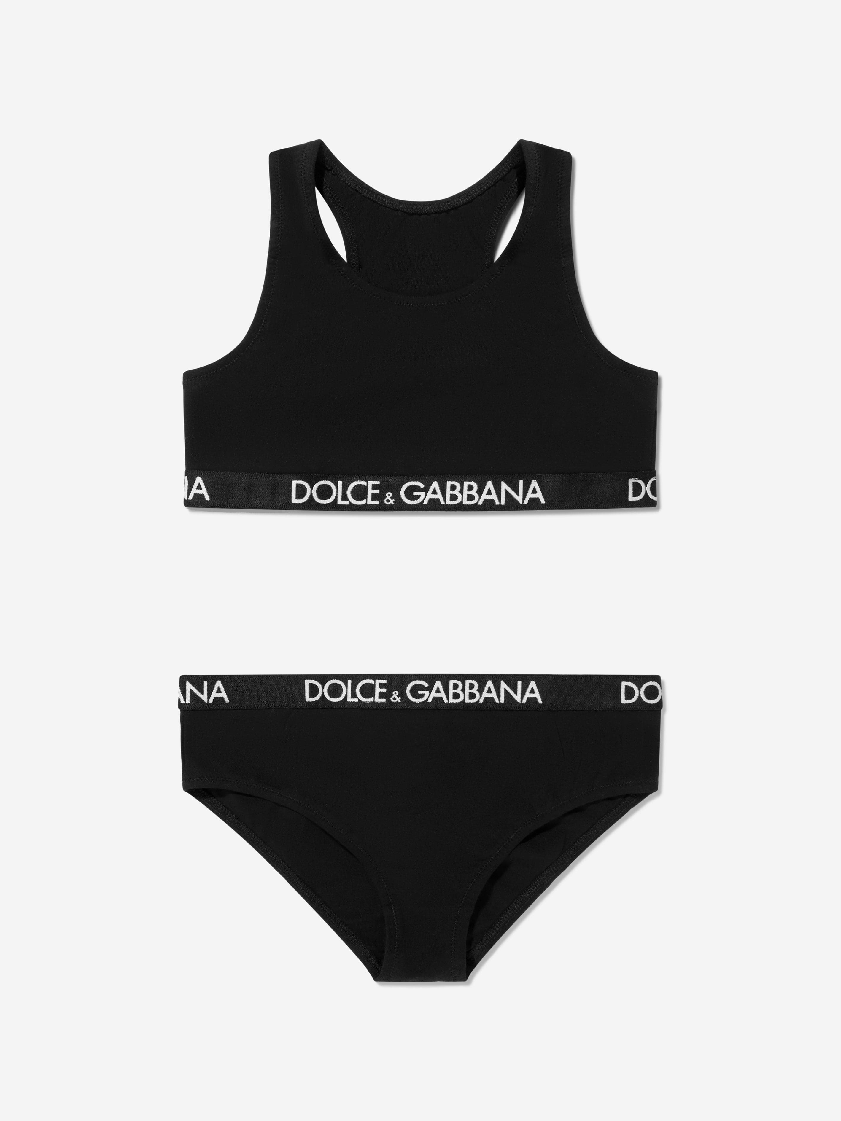 Dolce & Gabbana Kids - Girls Logo Waistband Underwear Set | Childsplay  Clothing