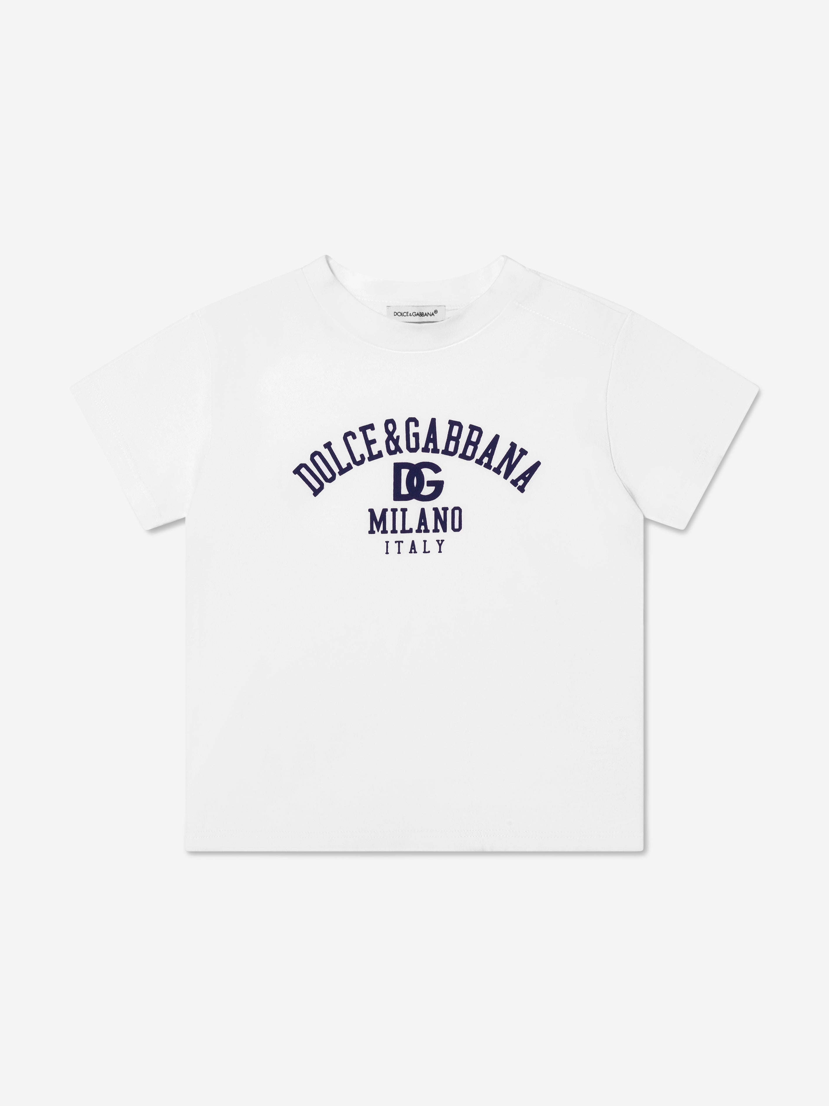 Dolce & Gabbana Baby Logo T-shirt In White