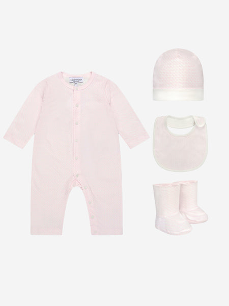 Zwembad weggooien Glimmend Emporio Armani - Baby Girls Cotton Romper Gift Set (4 Piece) | Childsplay  Clothing