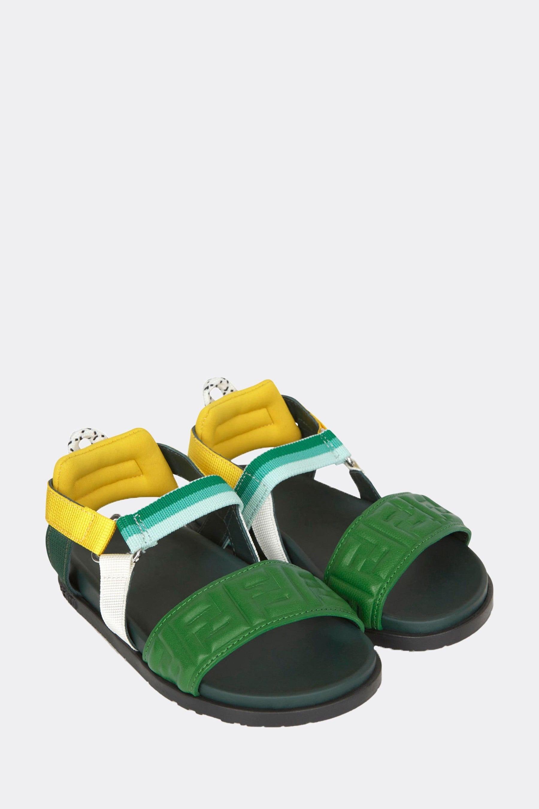 Fendi Babies' Girls Sandals Eu 19 Uk 3 Green