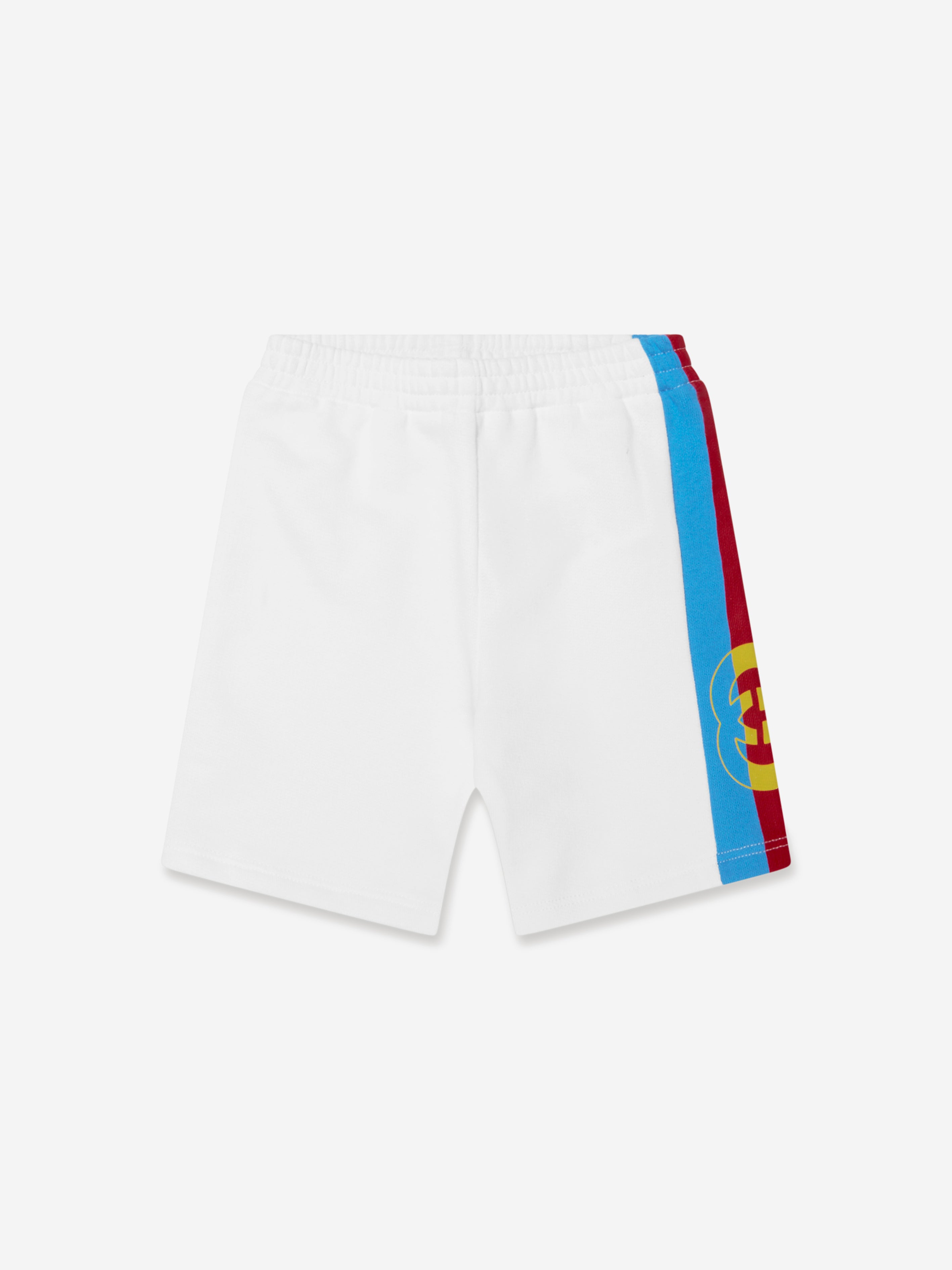 Gucci Baby Boys Logo Shorts In White