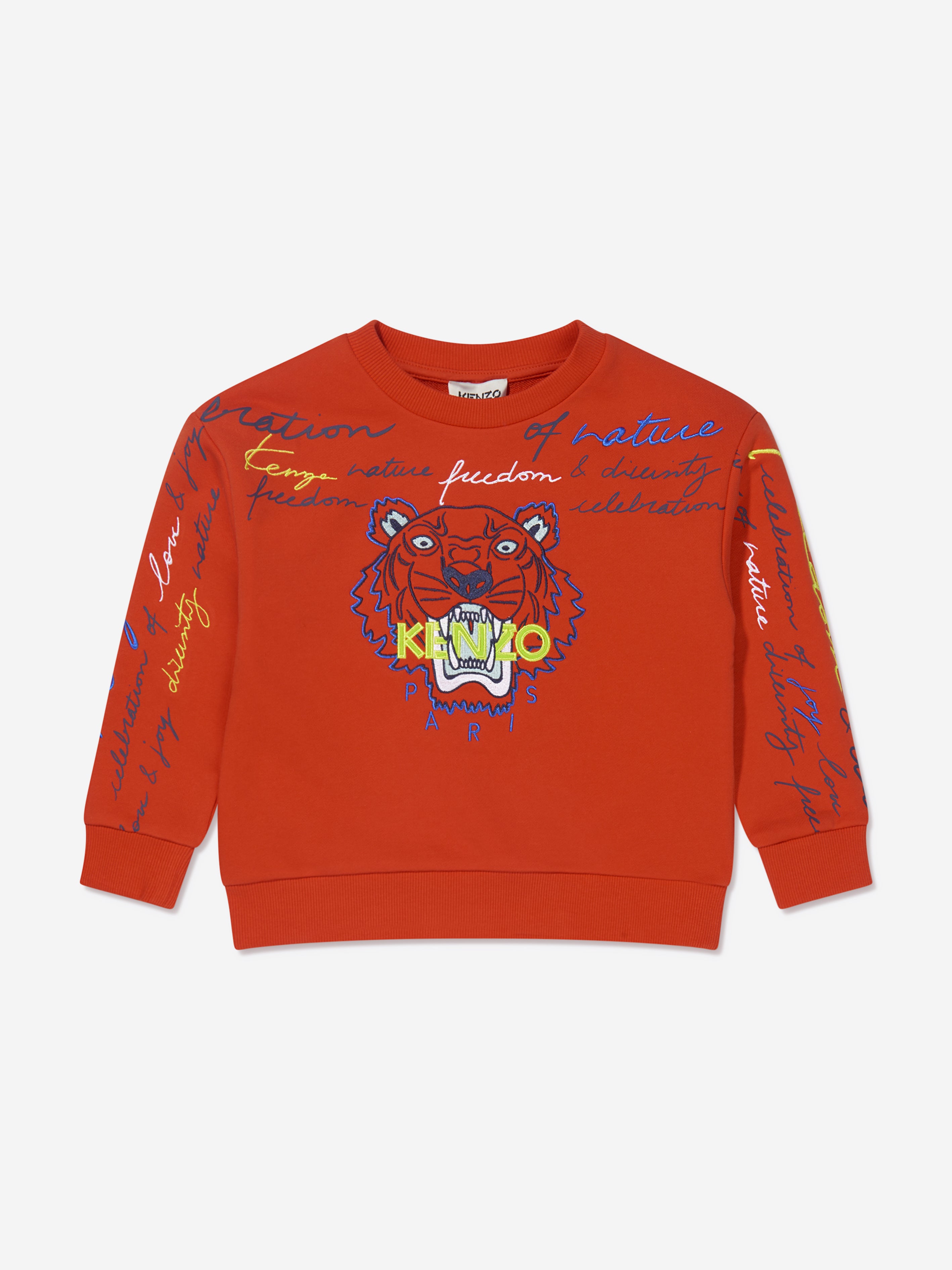 concert adelaar ideologie KENZO KIDS - Boys Tiger Logo Sweatshirt | Childsplay Clothing
